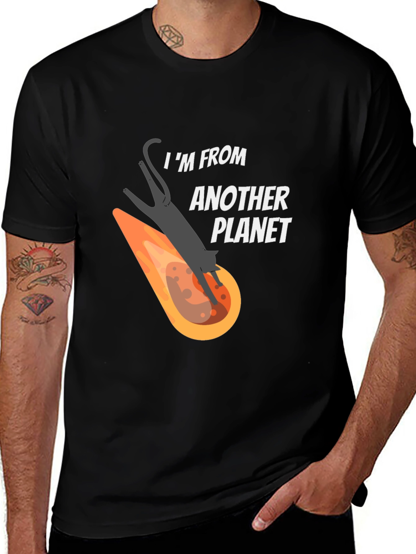 Variant 20 of I'm From Another Planet Graphic T-Shirt