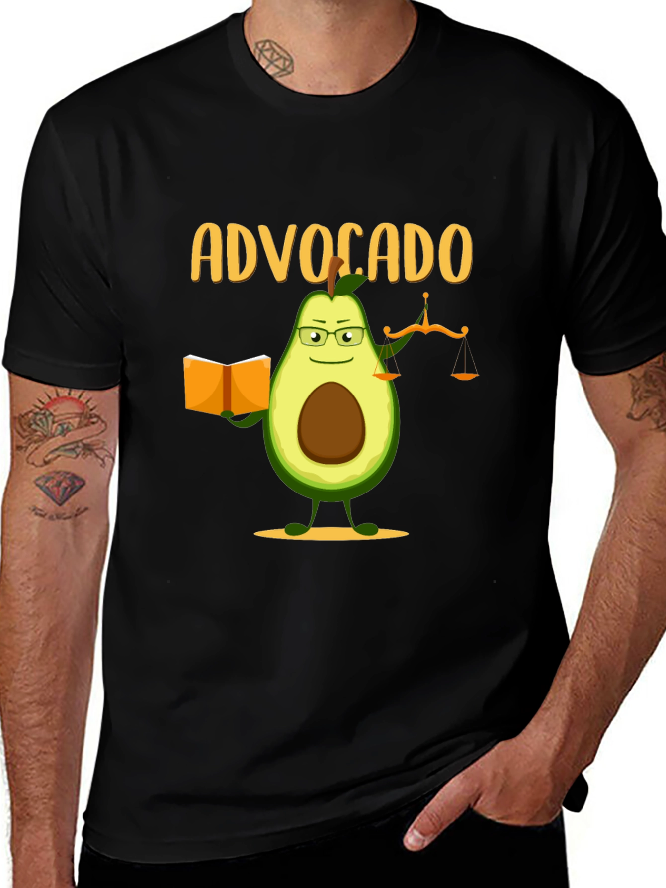 Variant 6 of Advocado Lawyer T-Shirt - Funny Attorney Gift