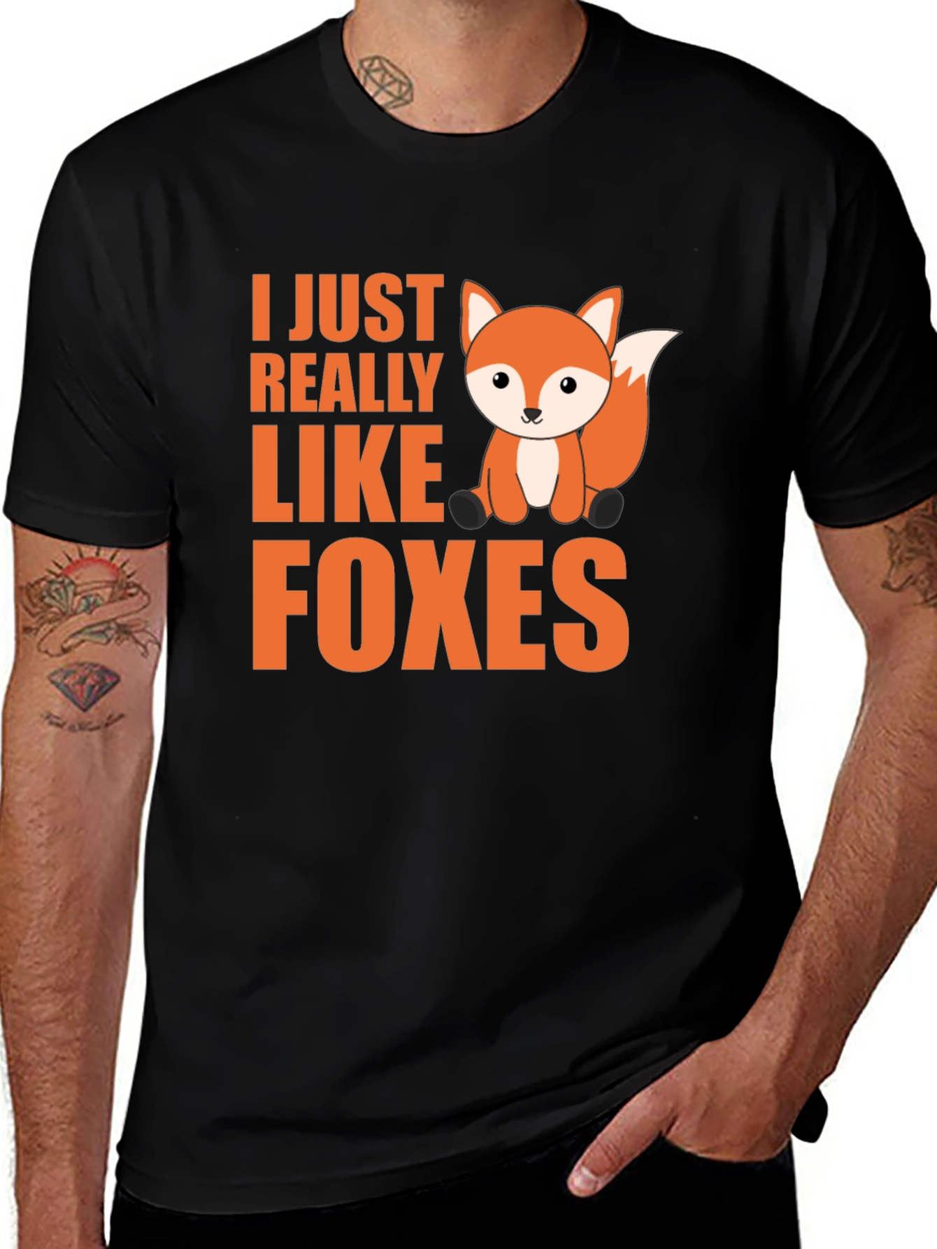 Variant 10 of I Just Really Like Foxes T-Shirt