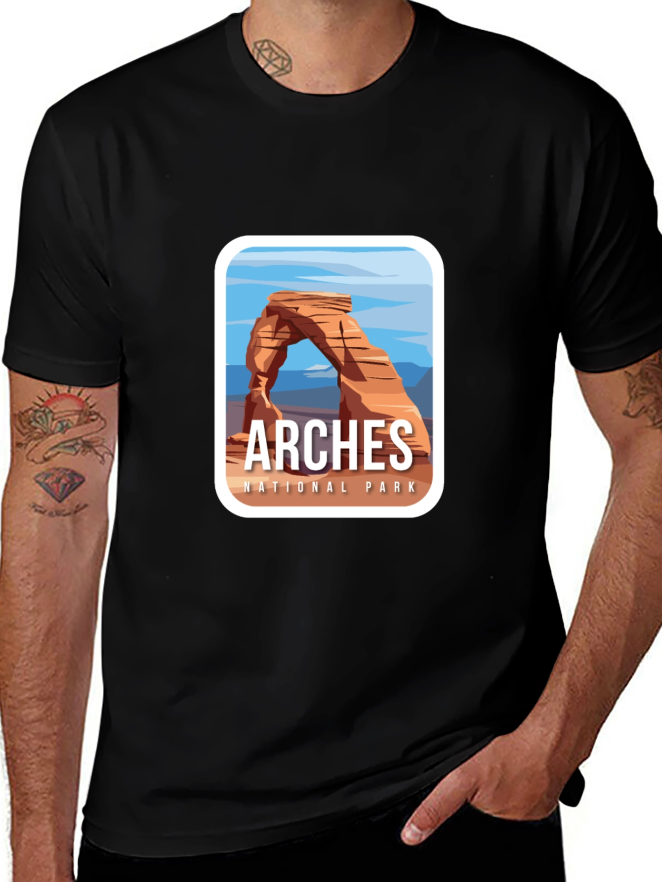 Variant 10 of Arches National Park Graphic Tee