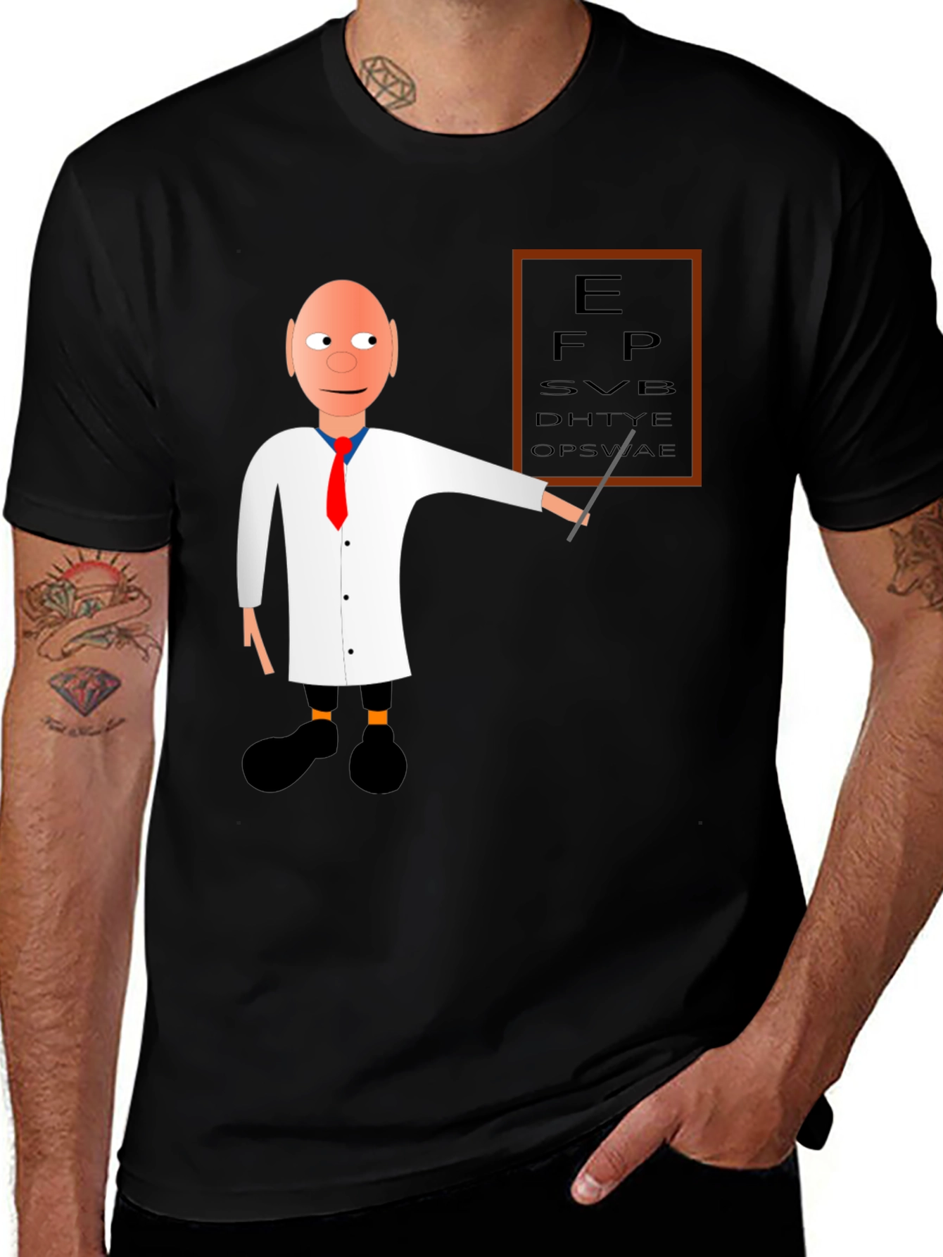 Variant 29 of Eye Doctor T-Shirt Funny Optometrist Tee