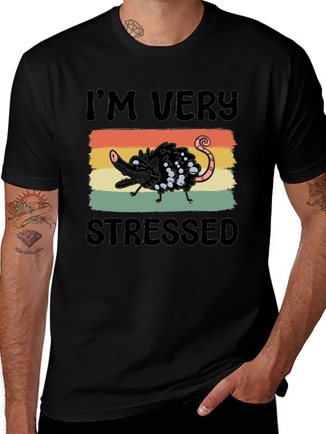 Variant 5 of I'm Very Stressed T-Shirt