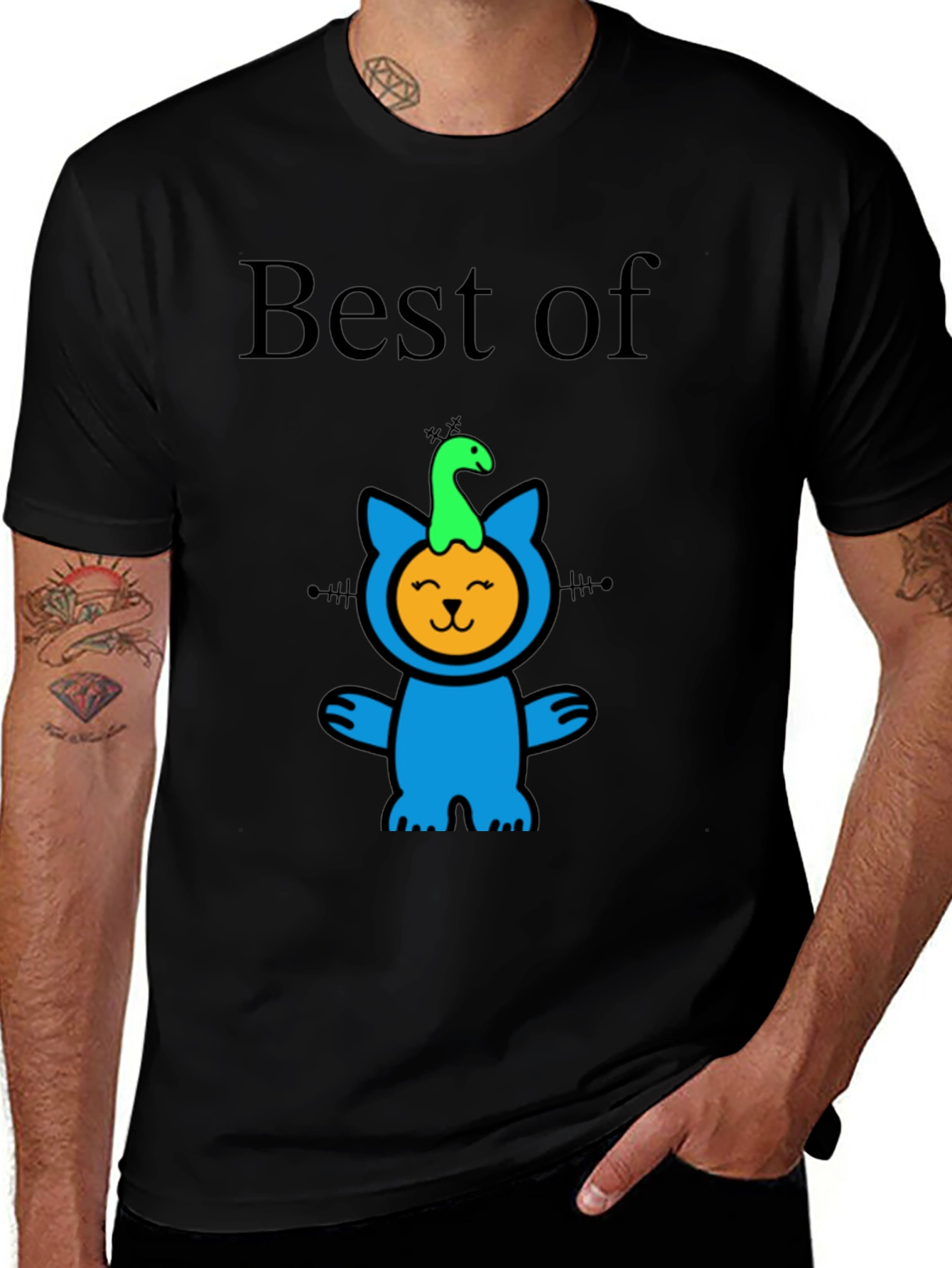 Variant 28 of Best of Cat and Snake Costume Tee