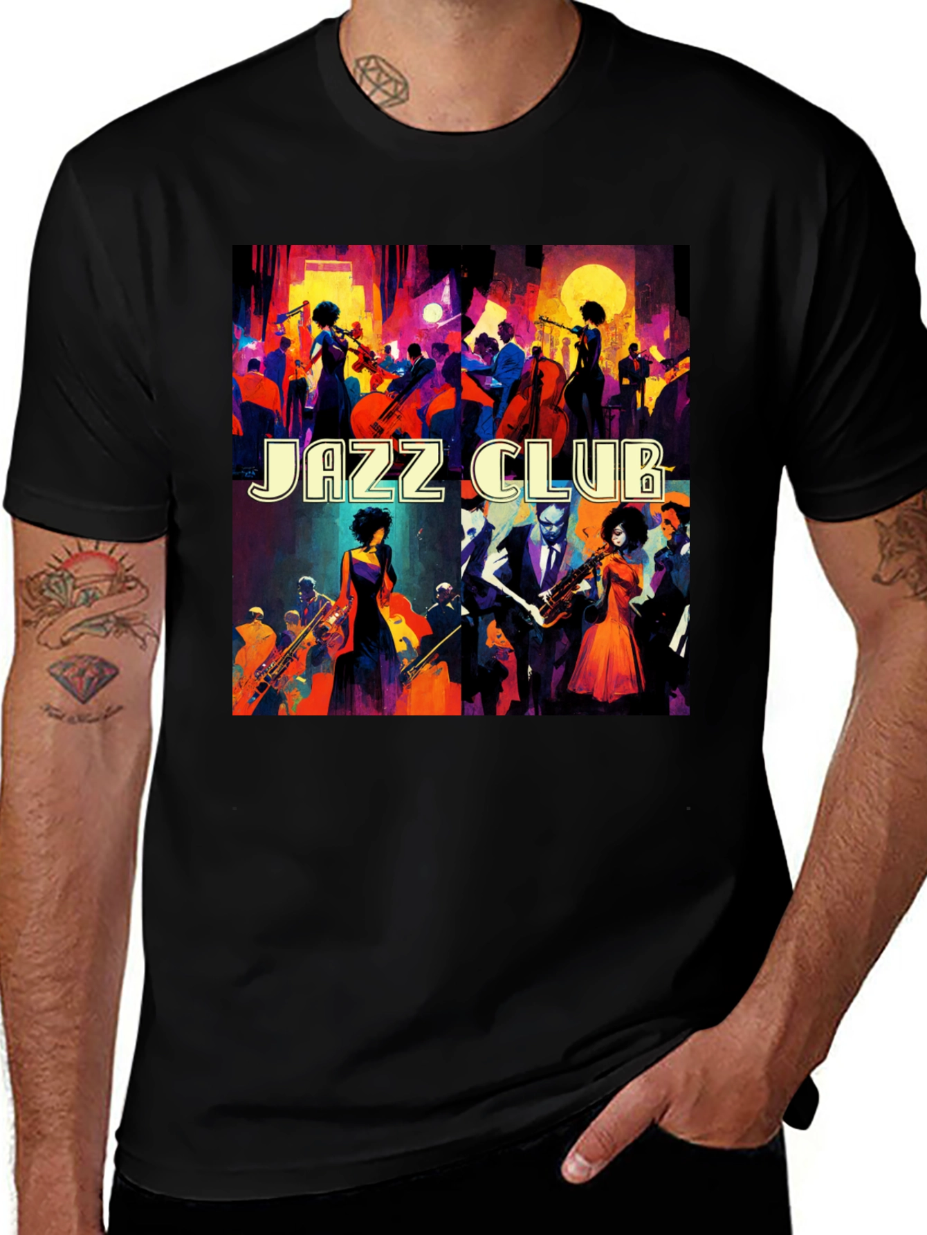 Variant 21 of Jazz Club T-Shirt