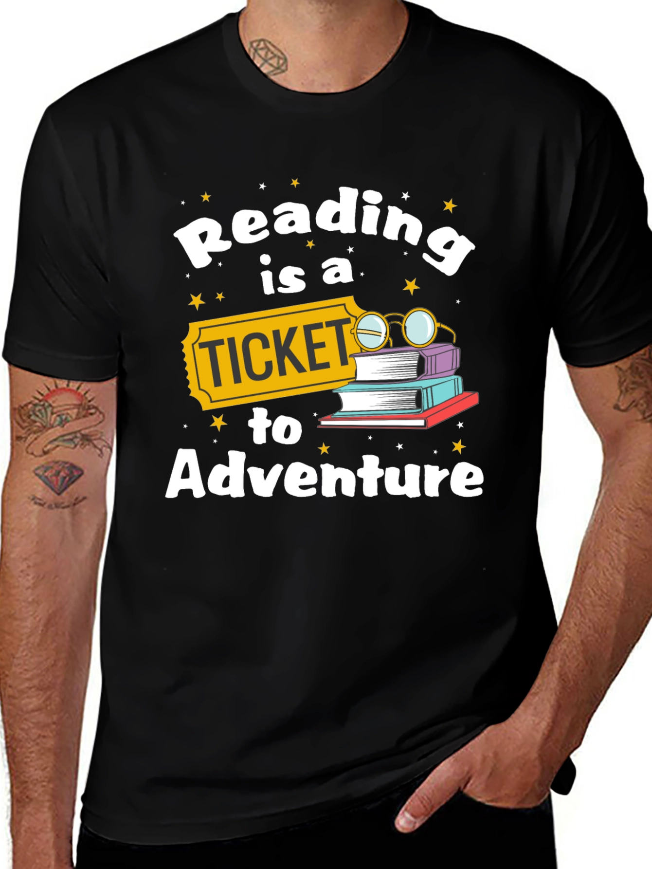 Reading is a Ticket to Adventure T-Shirt