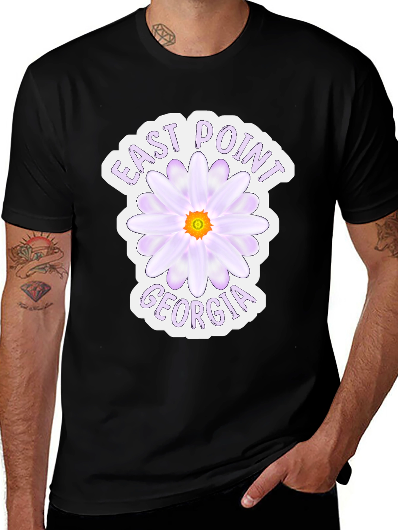 East Point Georgia Floral T-Shirt