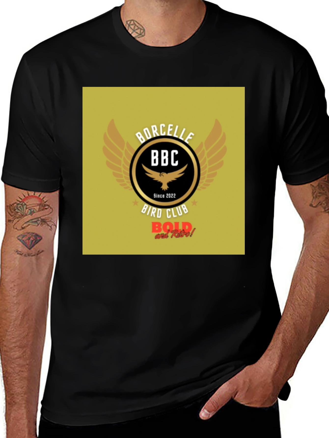 Variant 30 of BBC Bold Bird Club Graphic T-Shirt