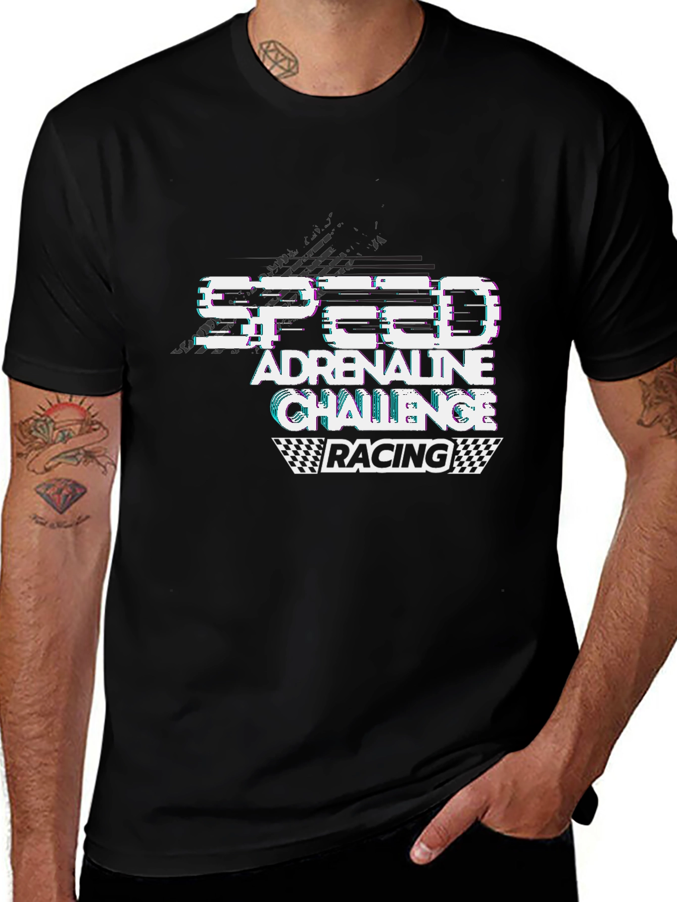 Variant 19 of Speed Adrenaline Racing Challenge T-Shirt