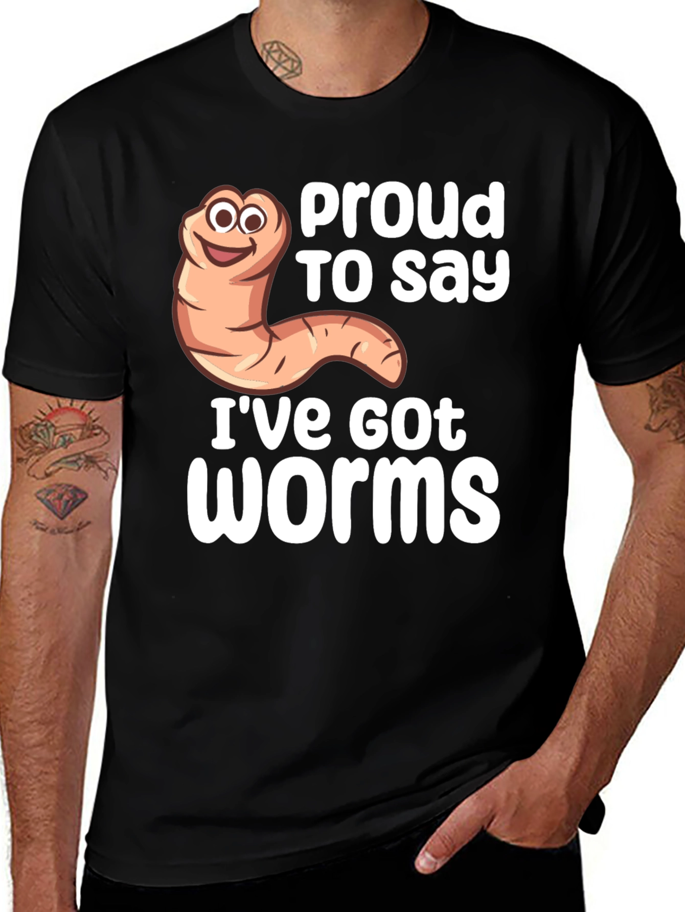 Variant 29 of Proud Worms Graphic Tee