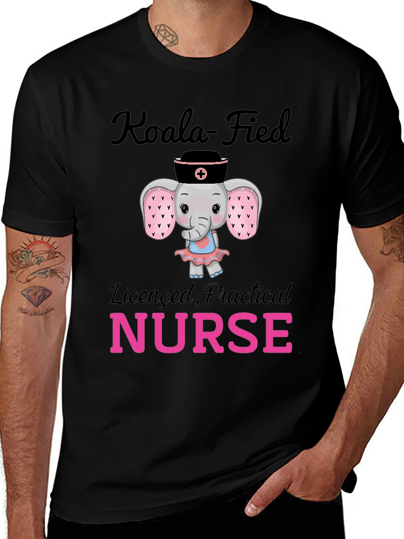 Variant 9 of Koala-Fied Licensed Practical Nurse T-Shirt