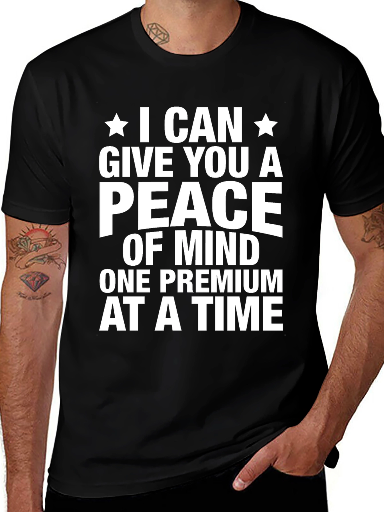 Variant 13 of Peace of Mind Premium T-Shirt