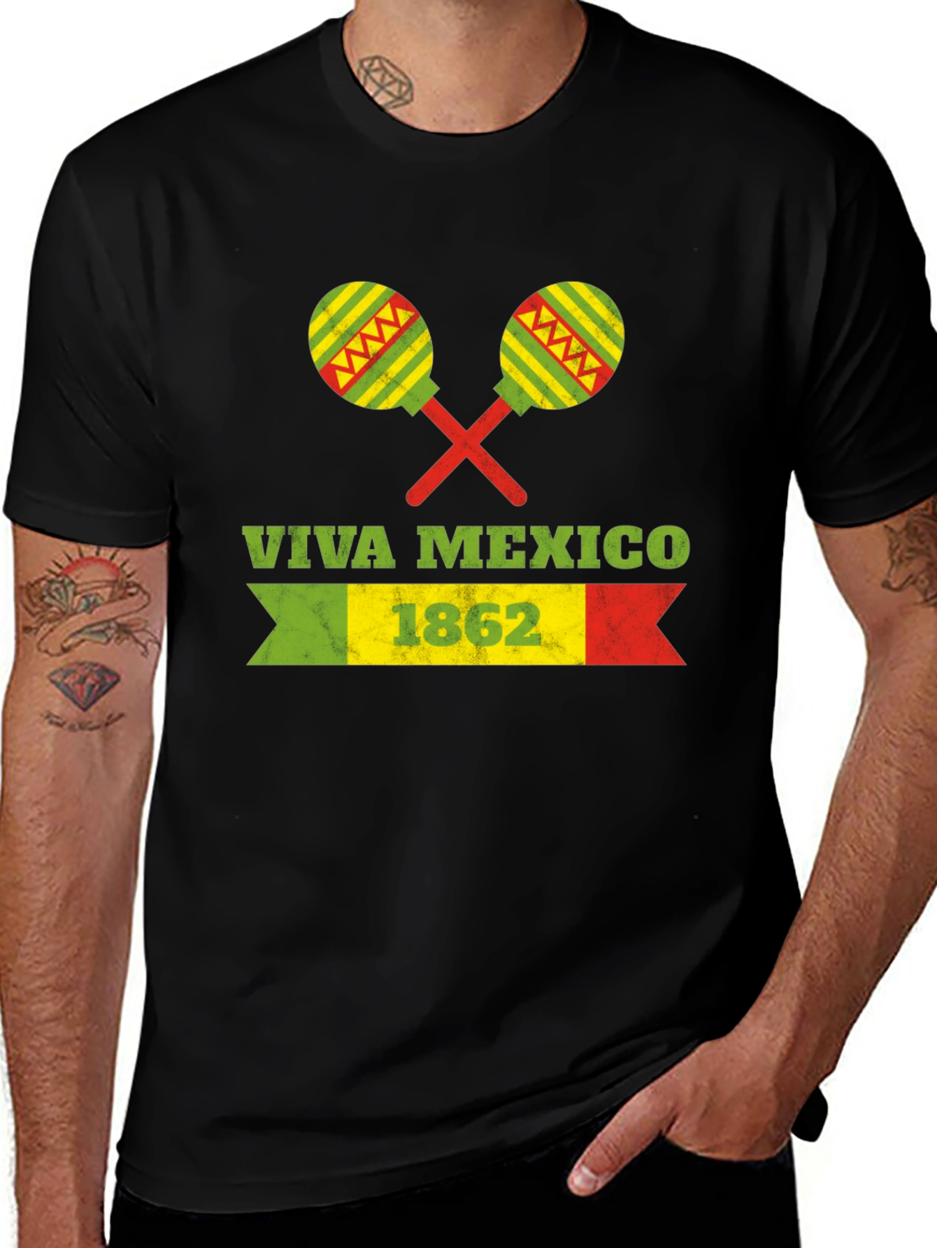 Viva Mexico T-Shirt - 1862 Cinco De Mayo Celebration