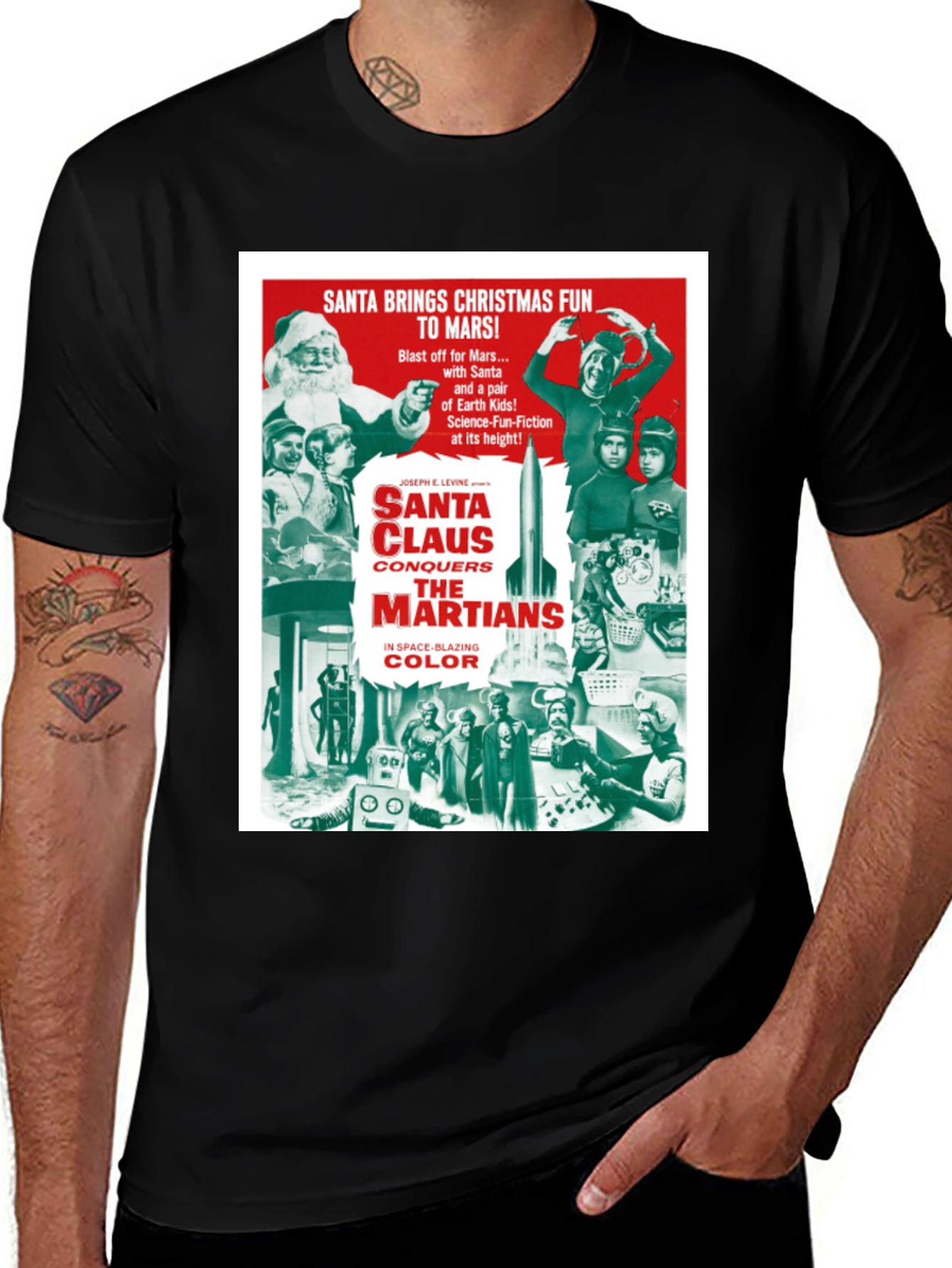 Santa Claus Conquers The Martians T-Shirt