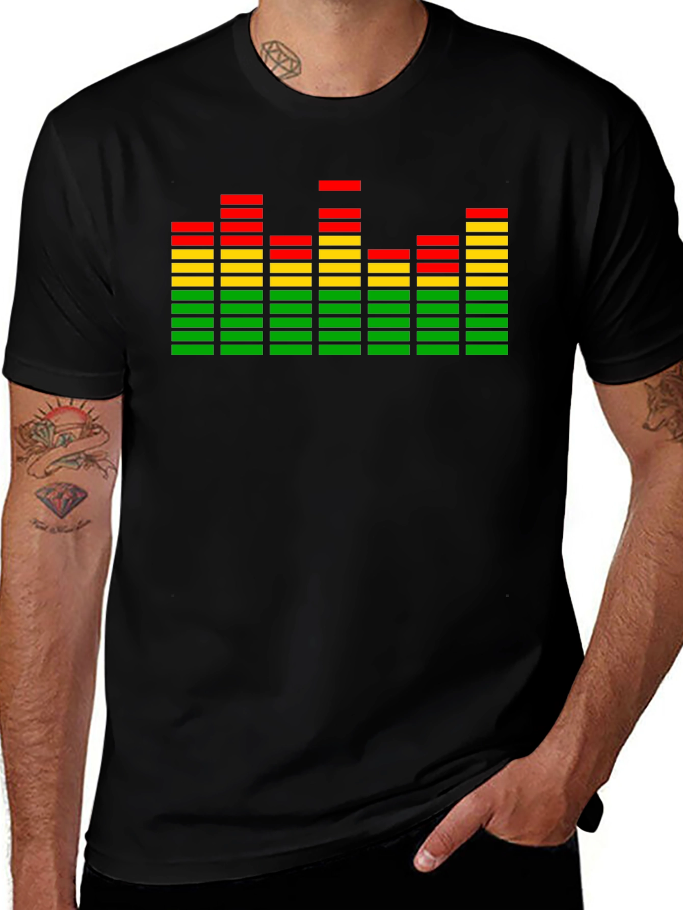 Variant 27 of Equalizer T-Shirt - Sound Activated Music Shirt