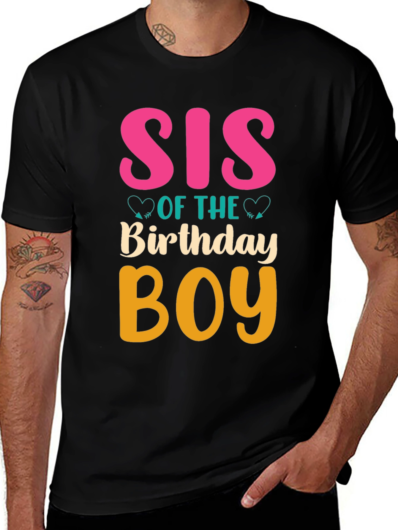 Variant 20 of Sis of the Birthday Boy T-Shirt