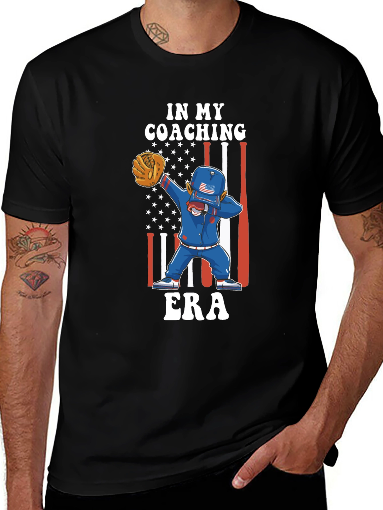 Variant 29 of Coaching Era Baseball Graphic Tee