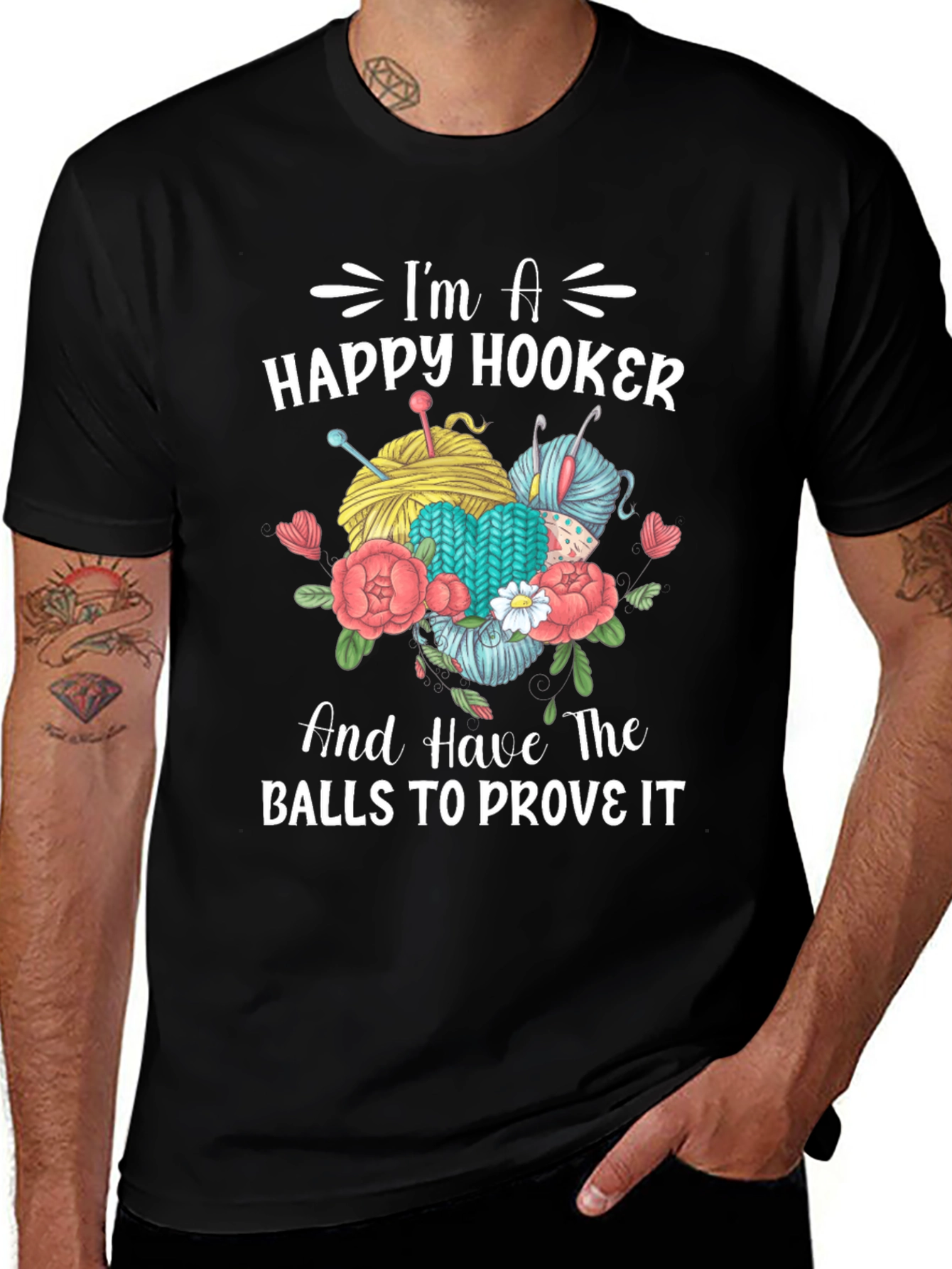 Variant 12 of Happy Hooker Crochet T-Shirt