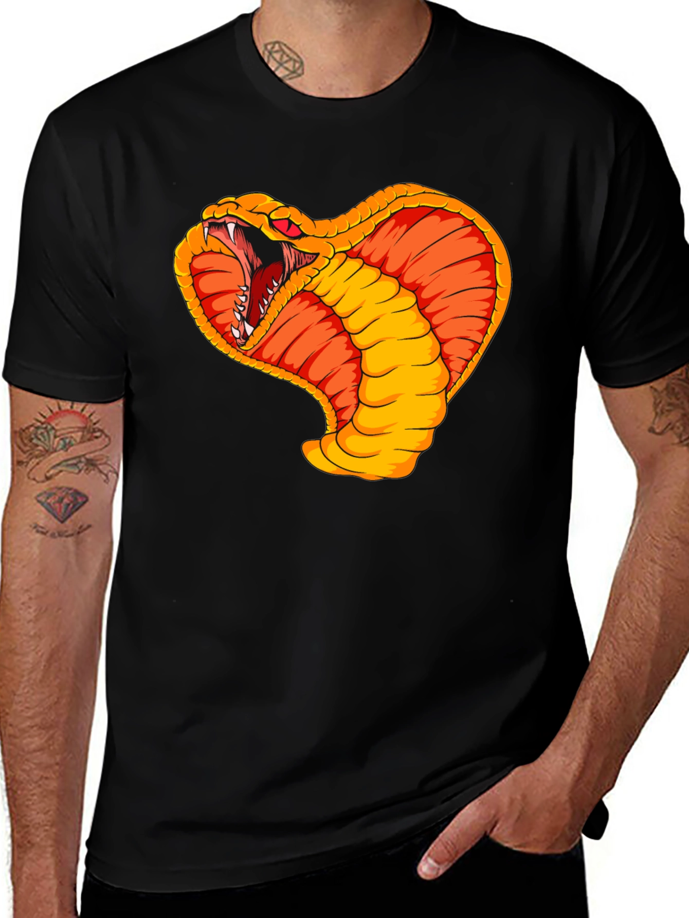 Variant 10 of Cobra T-Shirt: Striking Graphic Tee for Bold Style
