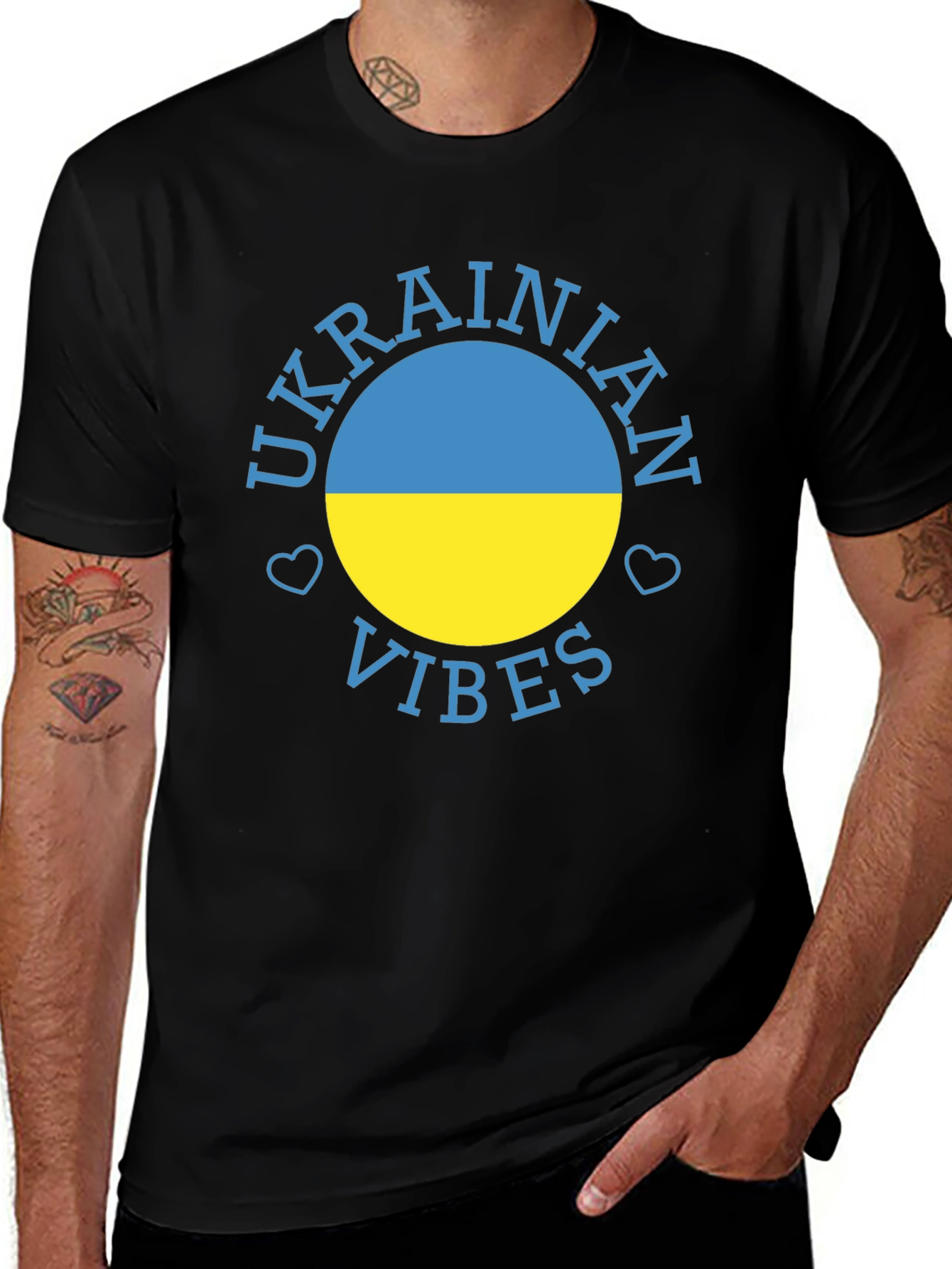 Ukrainian Vibes Graphic T-Shirt