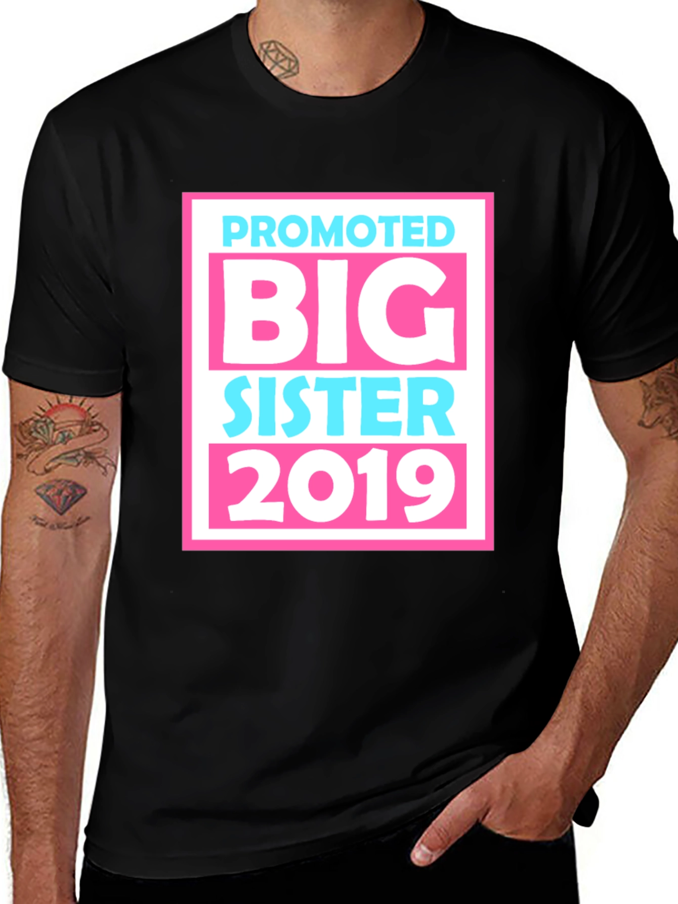 Variant 21 of Promoted To Big Sister 2019 T-Shirt