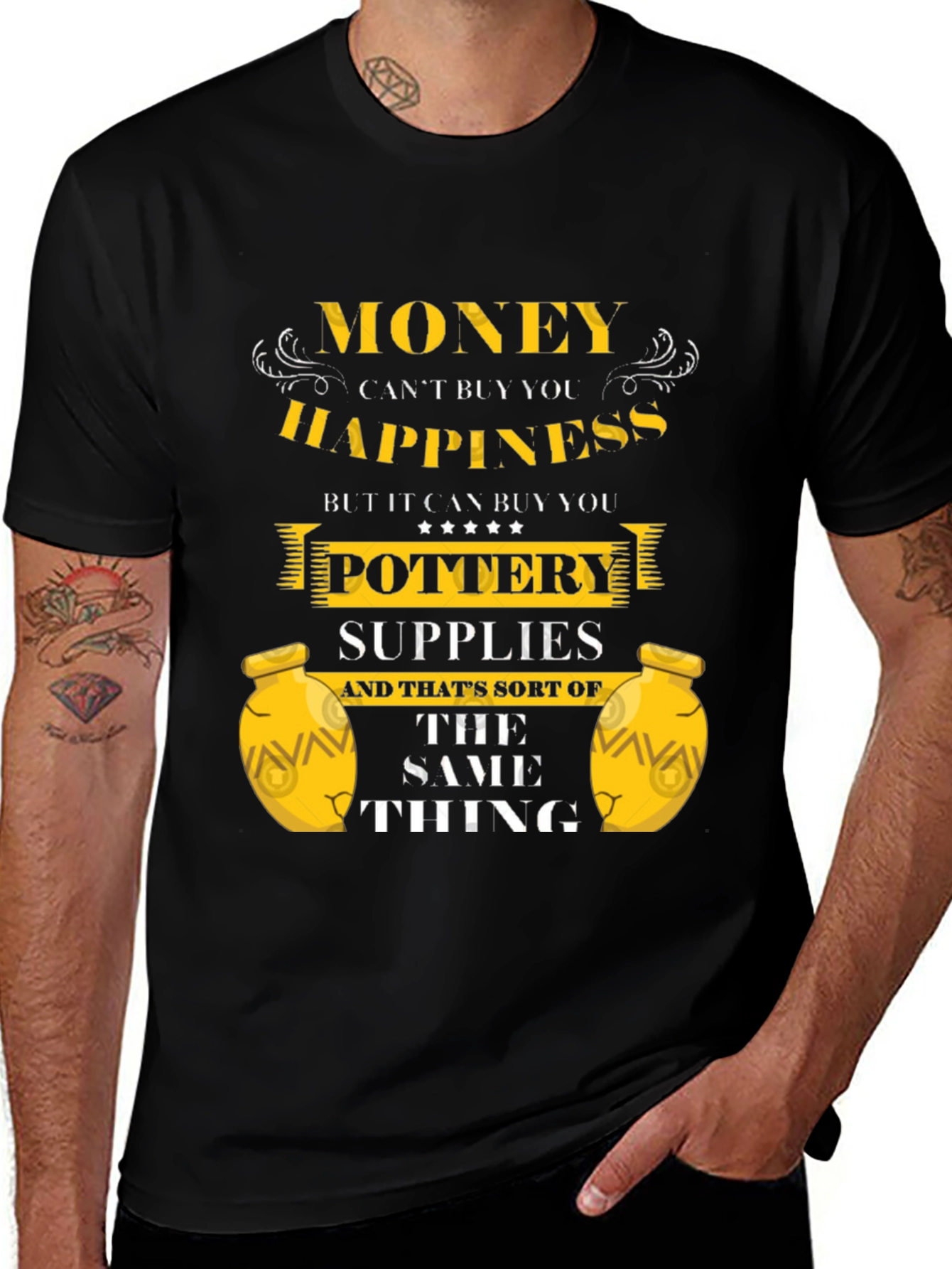 Variant 15 of Pottery Happiness Graphic T-Shirt