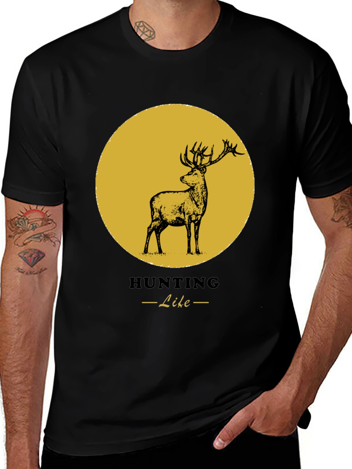 Variant 30 of Hunting Like Deer T-Shirt - Nature & Outdoors