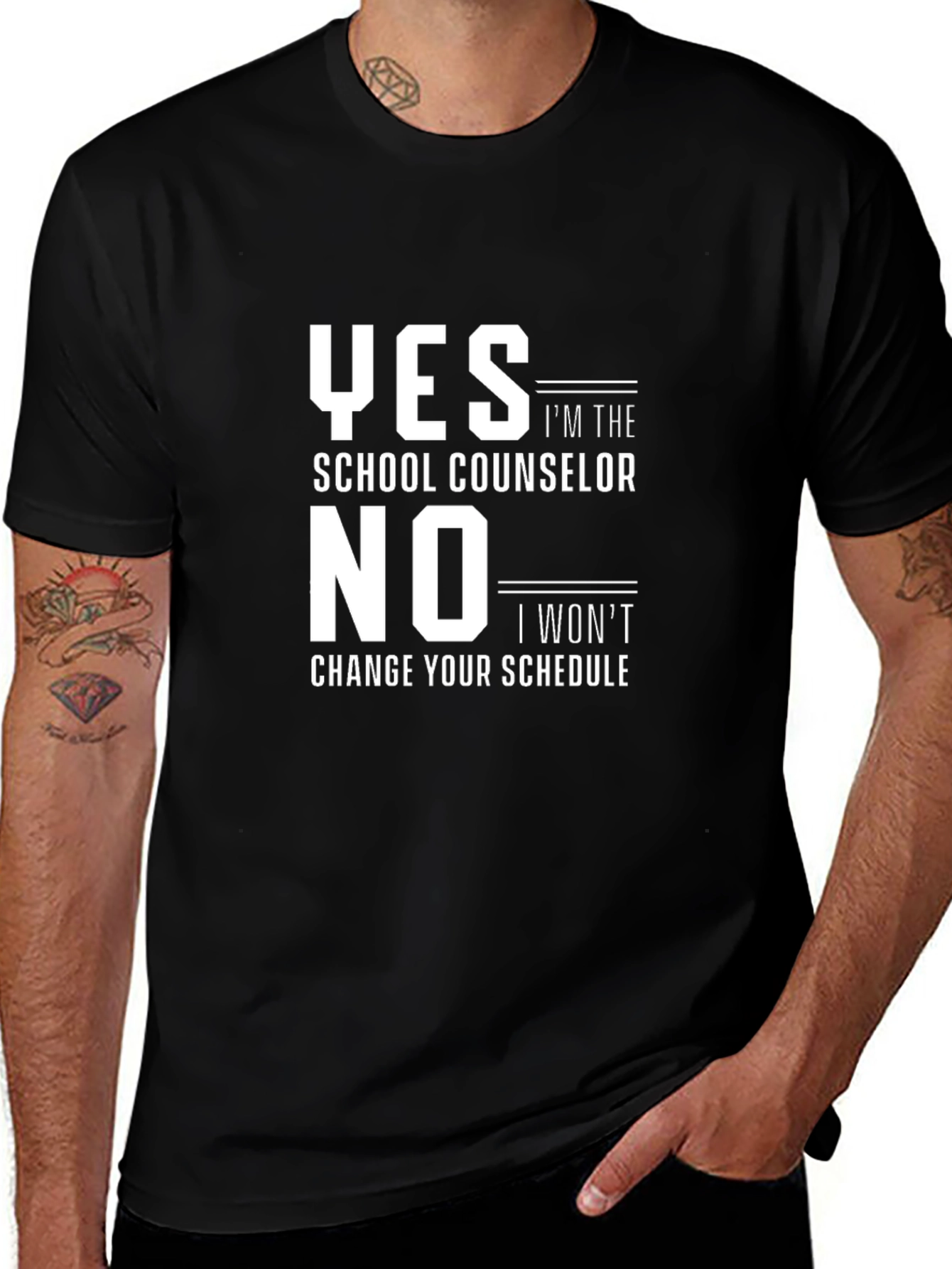 Variant 25 of School Counselor Graphic T-Shirt