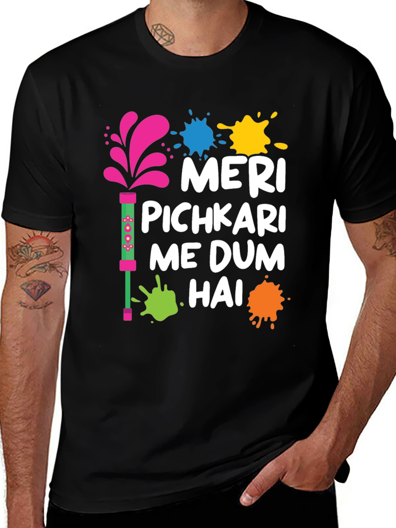 Meri Pichkari Me Dum Hai Holi T-Shirt