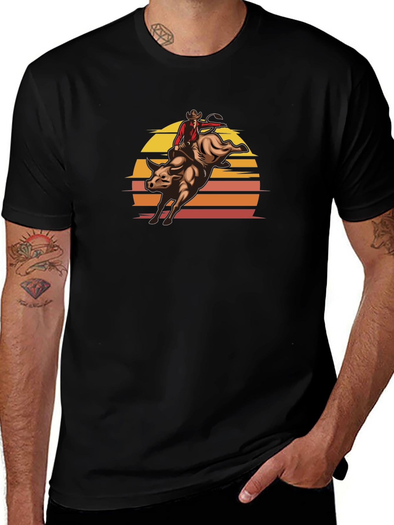 Variant 13 of Rodeo Sunset Graphic Tee