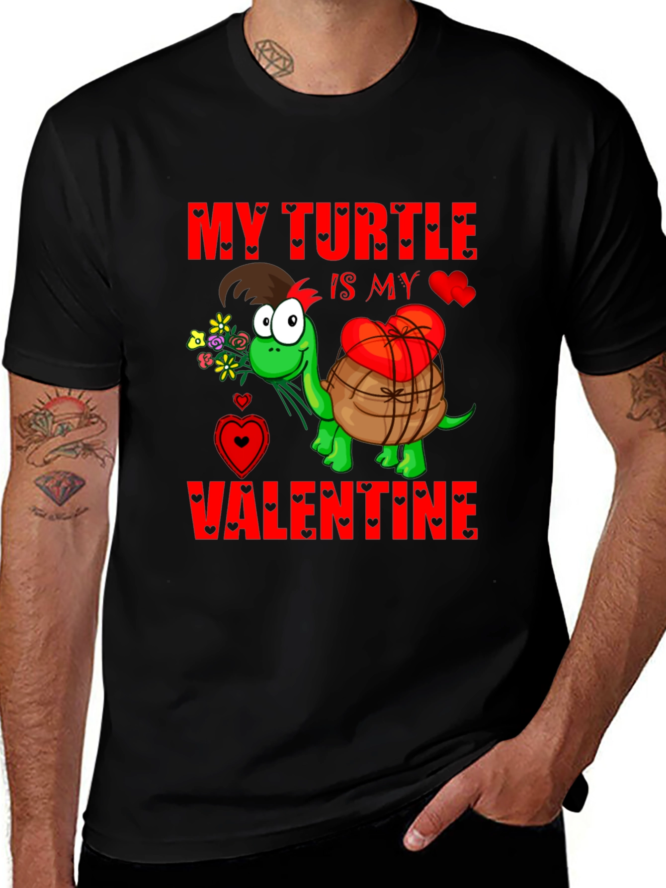 My Turtle is My Valentine T-Shirt