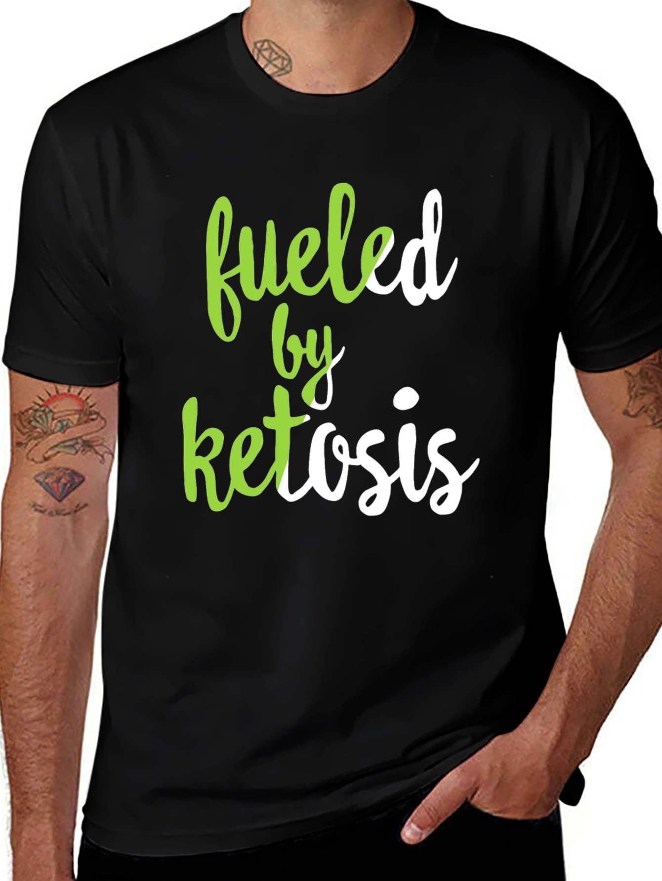 Variant 12 of Fueled by Ketosis Graphic T-Shirt