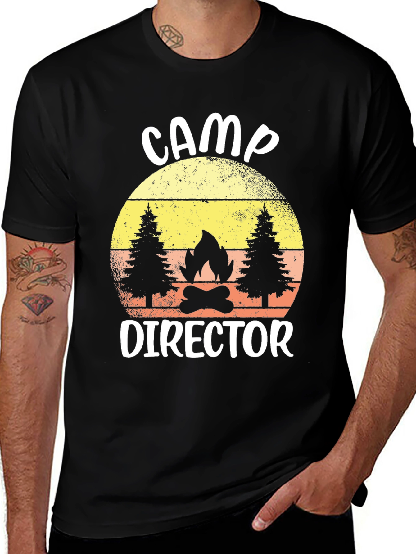 Camp Director Graphic T-Shirt - Camping Apparel