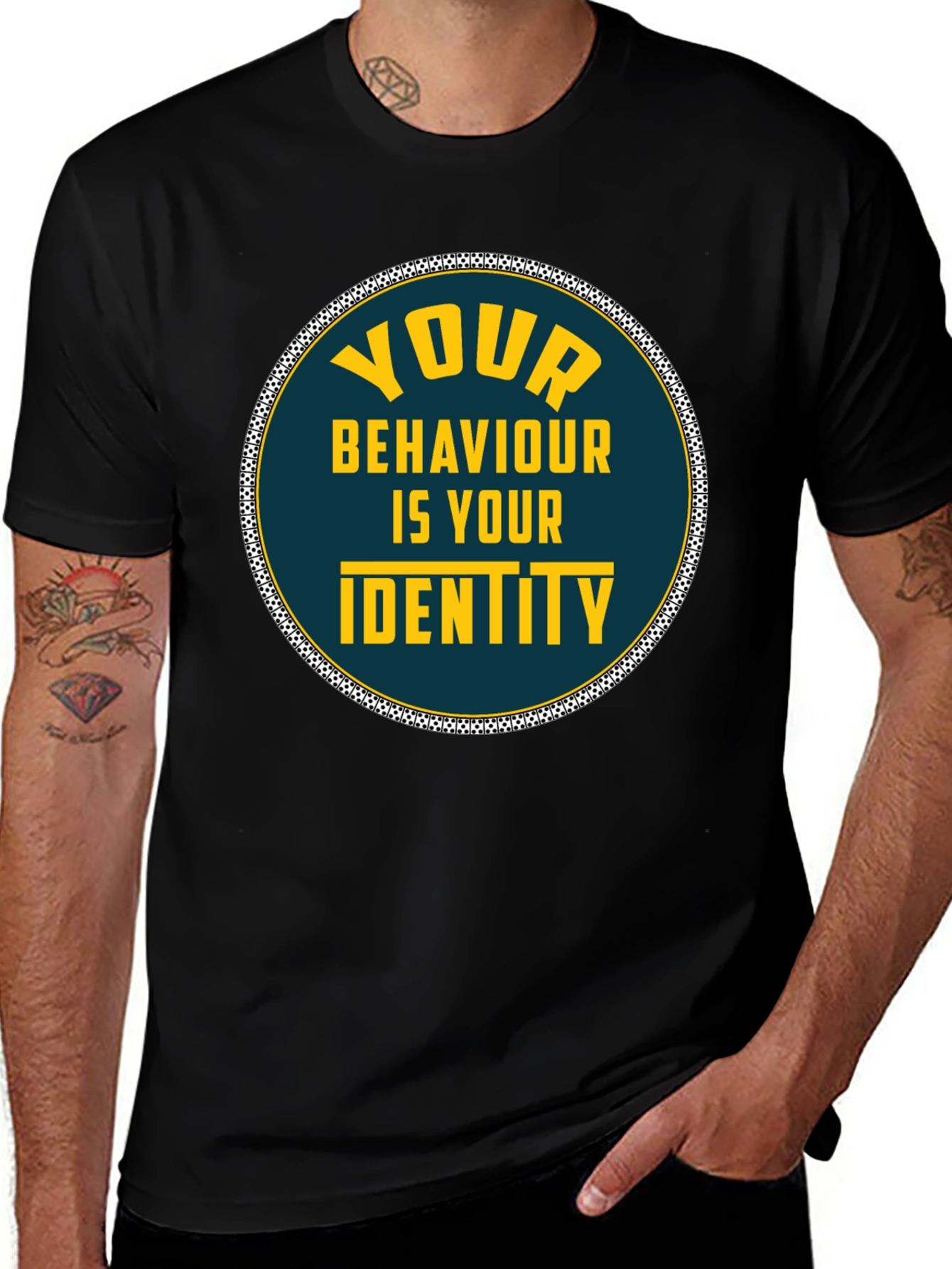 Variant 12 of Your Behaviour Is Your Identity T-Shirt