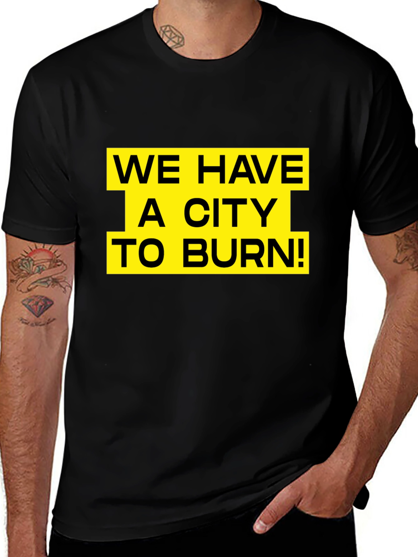 Variant 3 of We Have a City to Burn T-Shirt