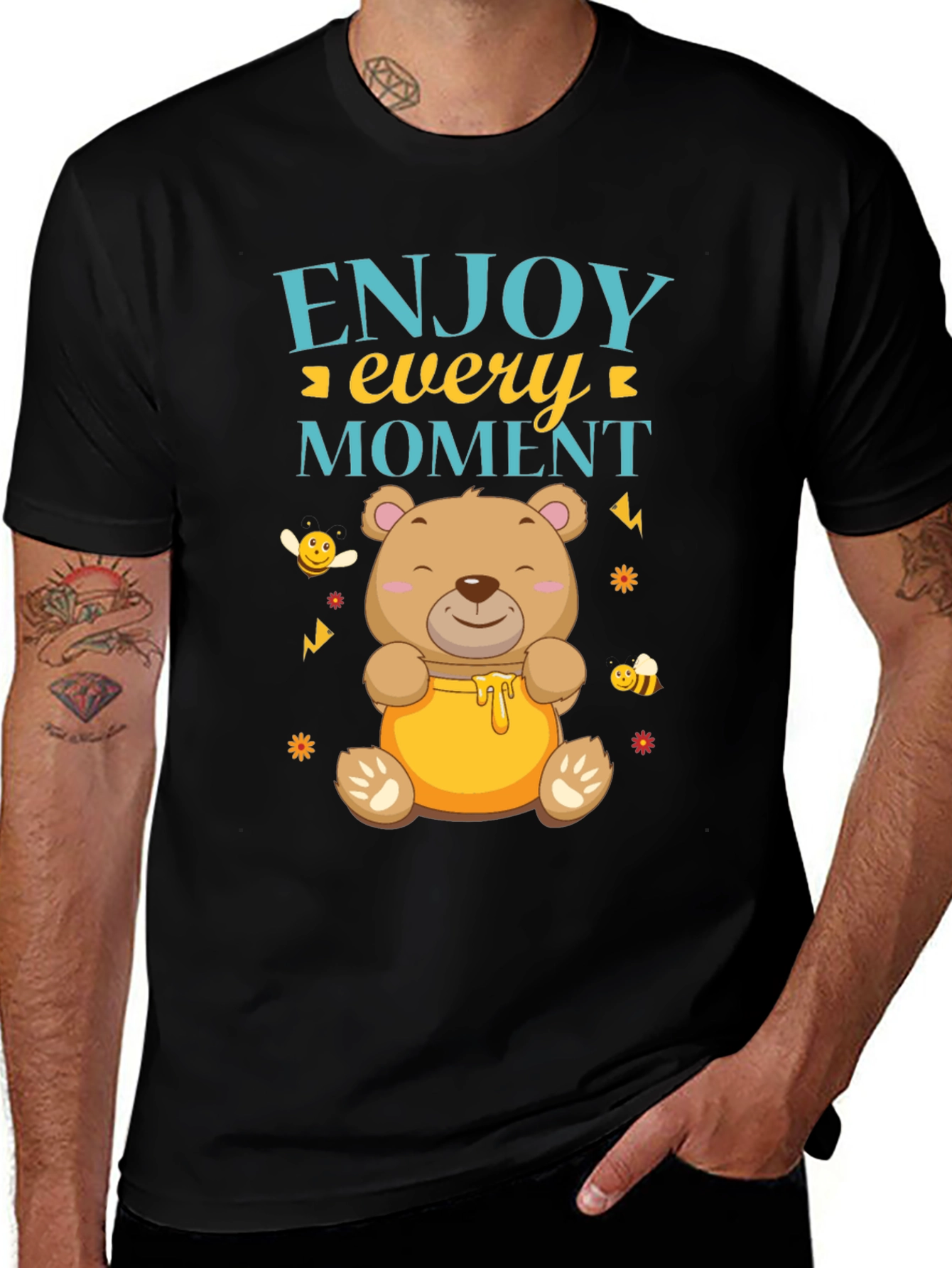 Variant 12 of Enjoy Every Moment Bear T-Shirt