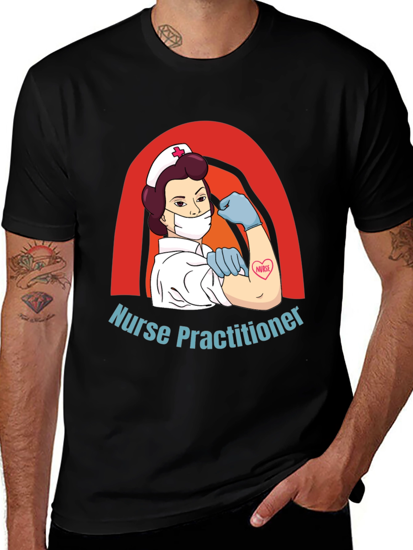 Nurse Practitioner T-Shirt - Strong Women Design