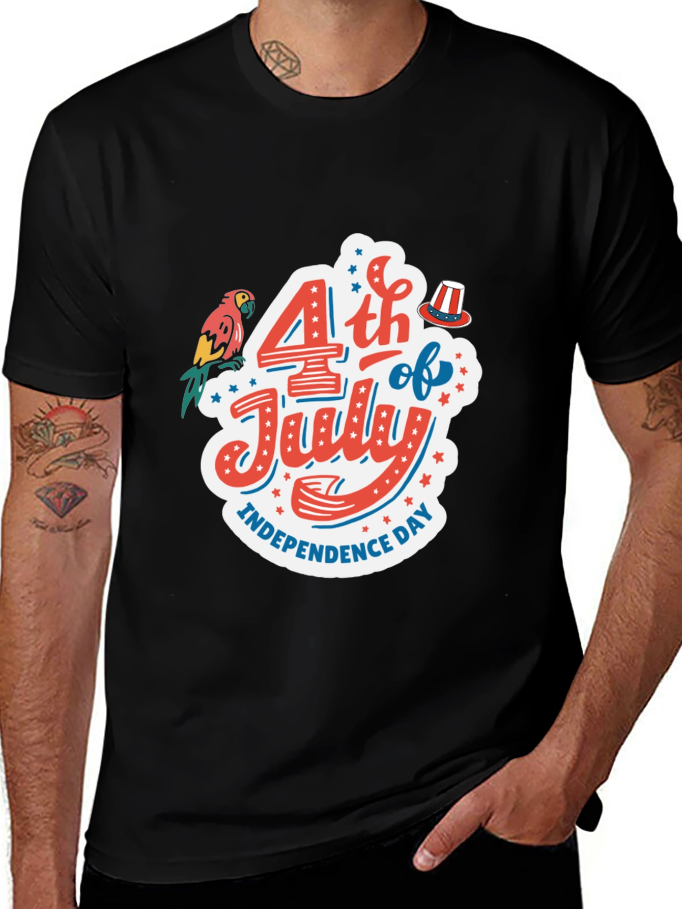 Variant 26 of 4th of July Independence Day Graphic Tee