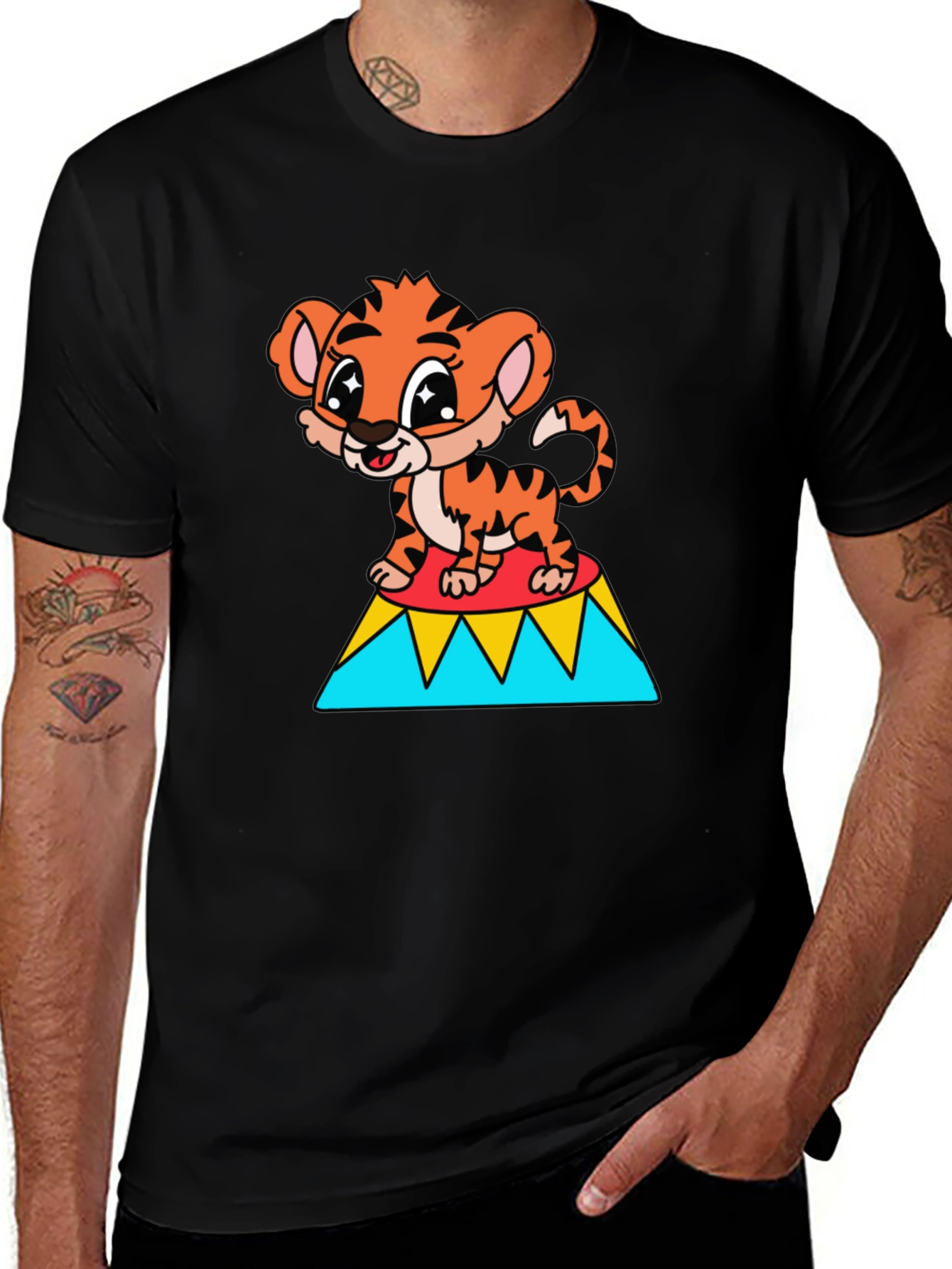 Variant 12 of Cute Tiger Cub T-Shirt