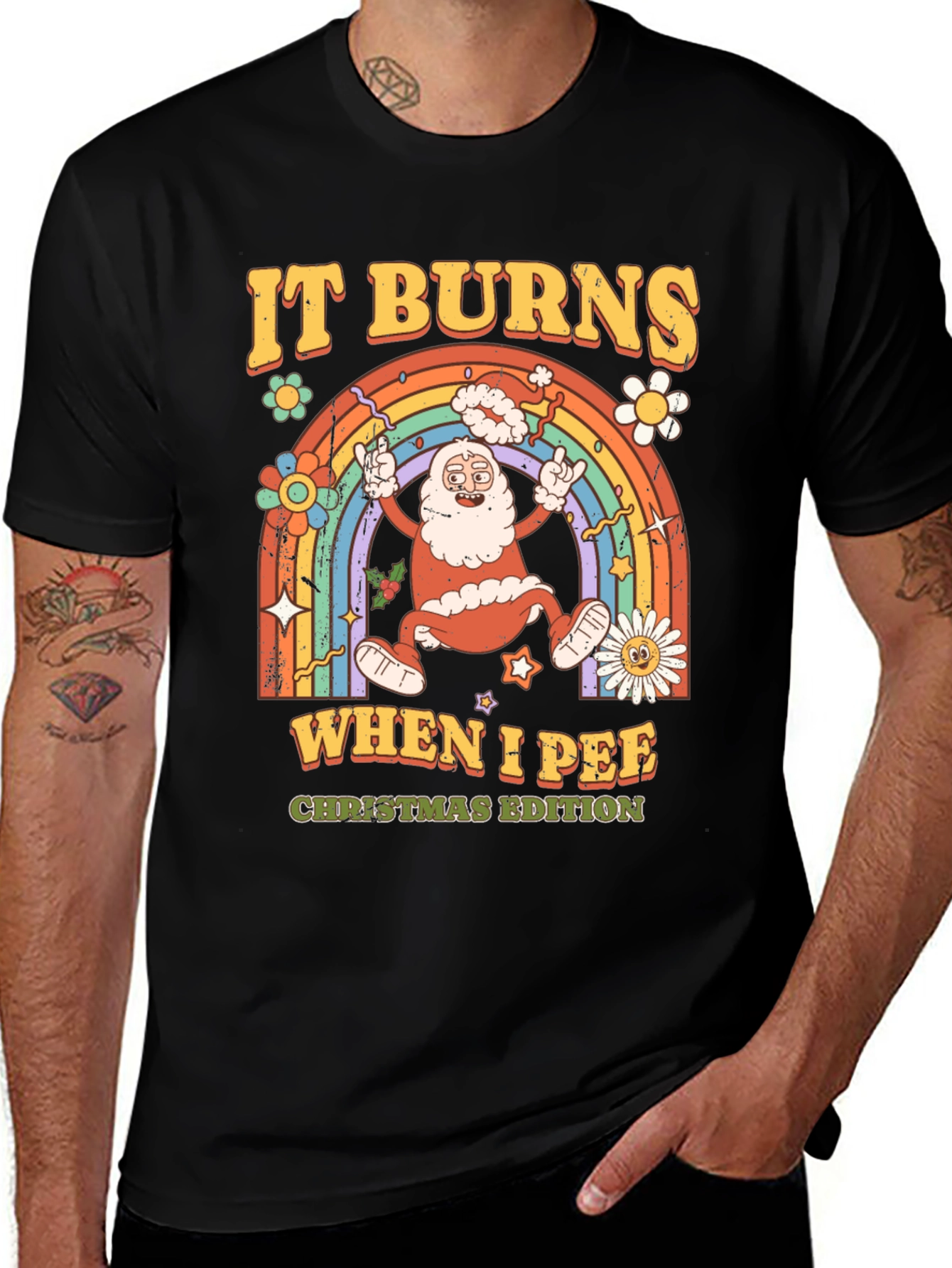 It Burns When I Pee Christmas Edition T-Shirt