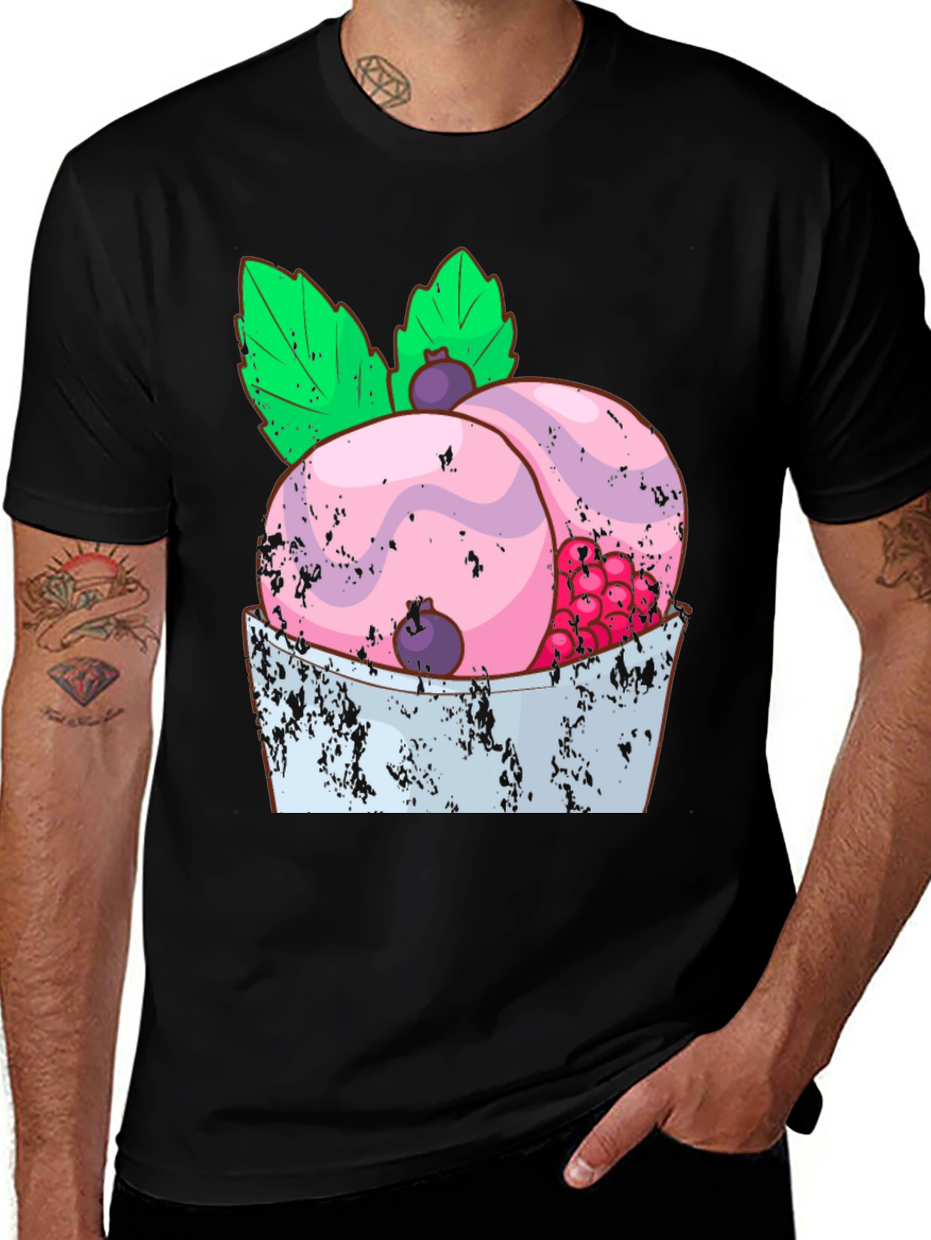 Variant 17 of Berry Dessert T-Shirt