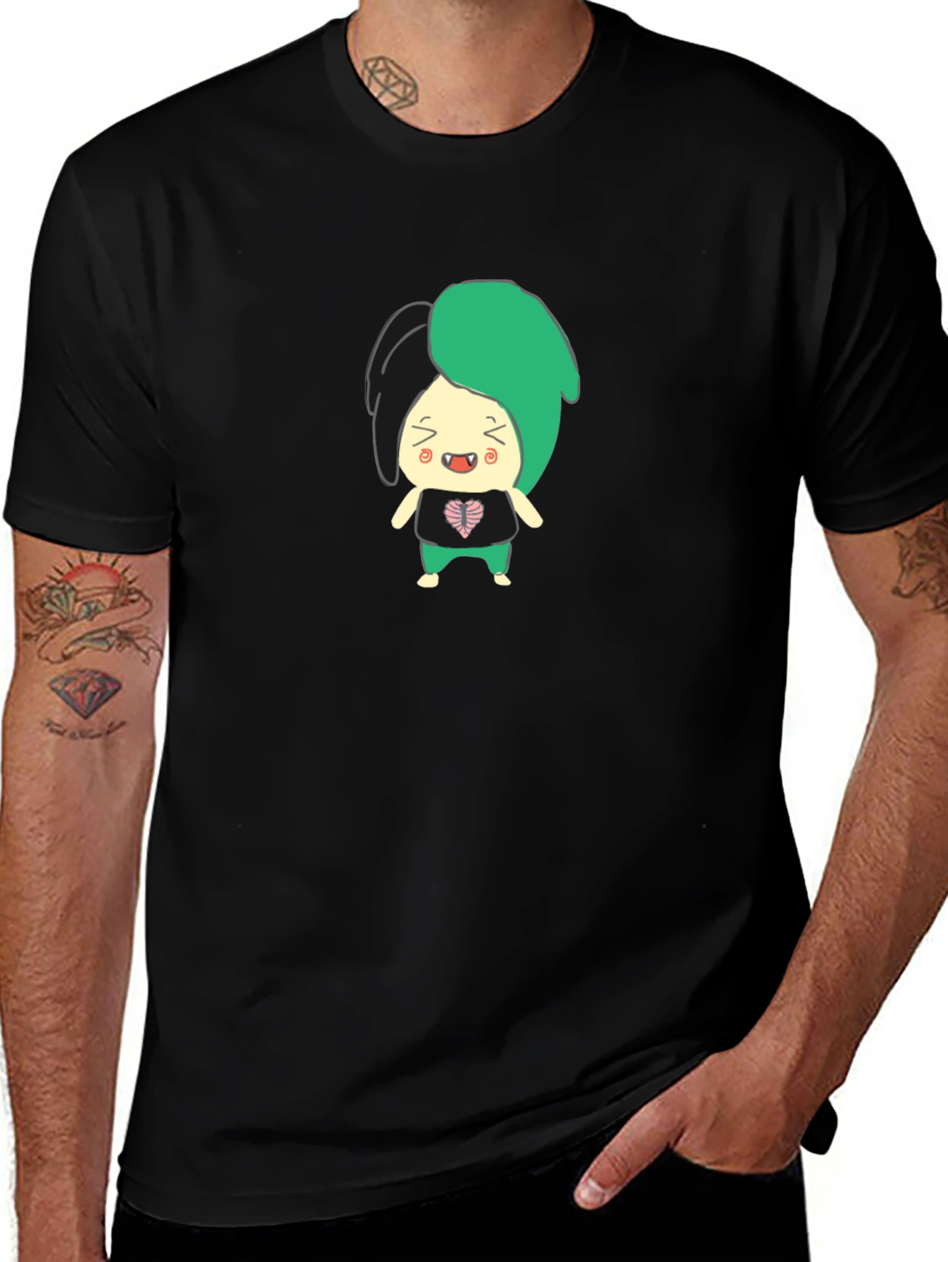 Variant 27 of Cartoon Character Graphic T-Shirt