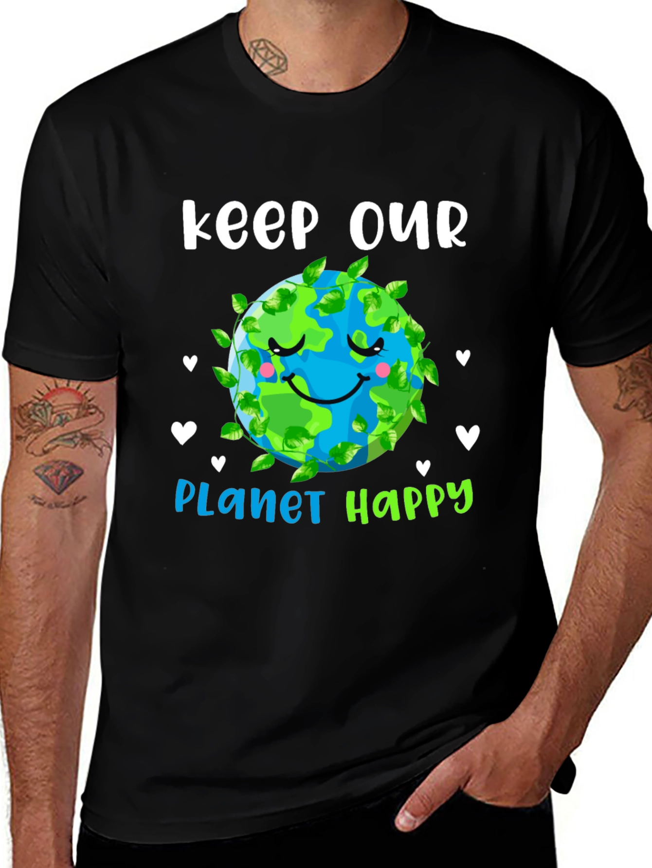 Keep Our Planet Happy Earth Day T-Shirt