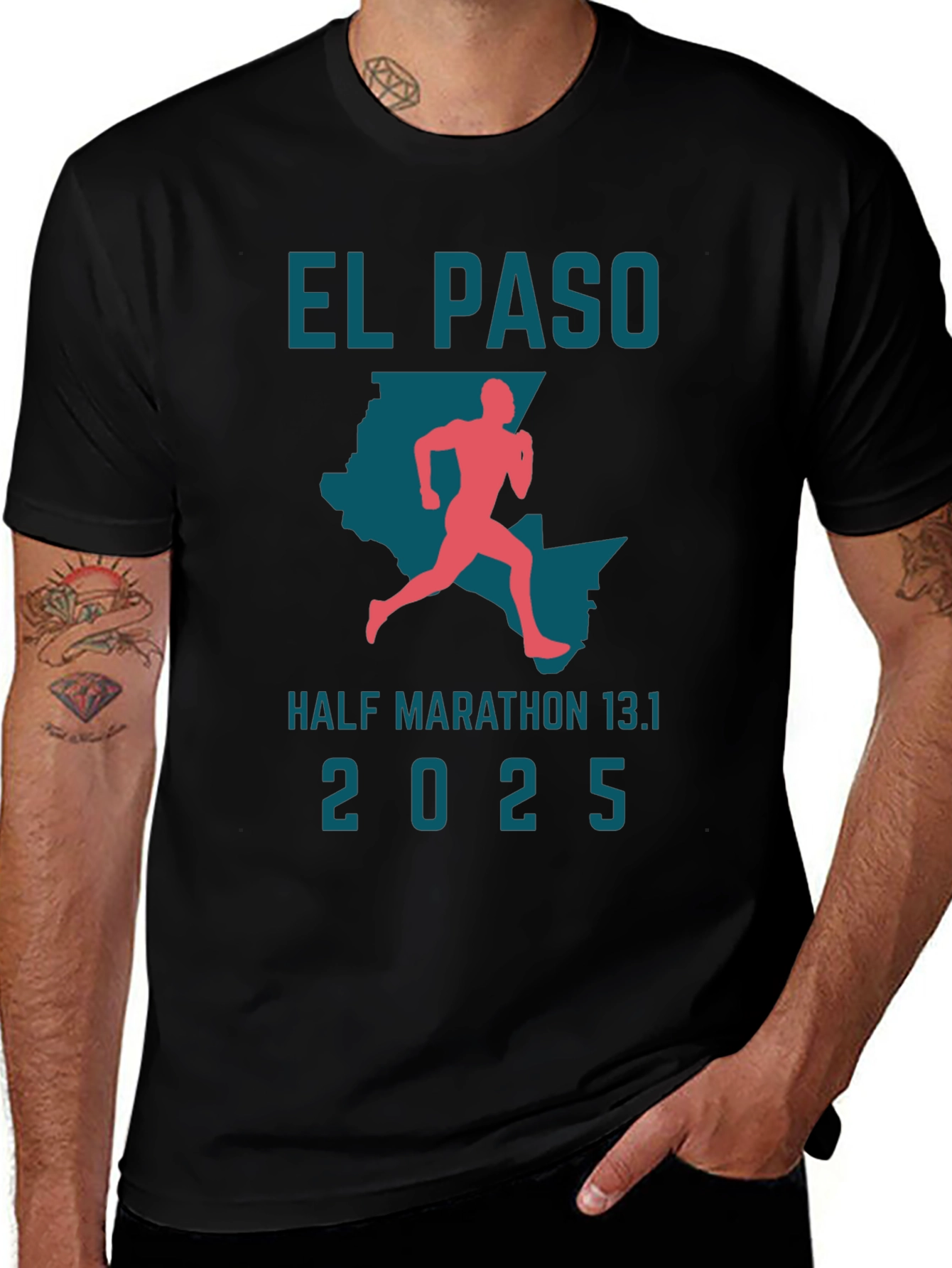 El Paso Half Marathon 2025 T-Shirt