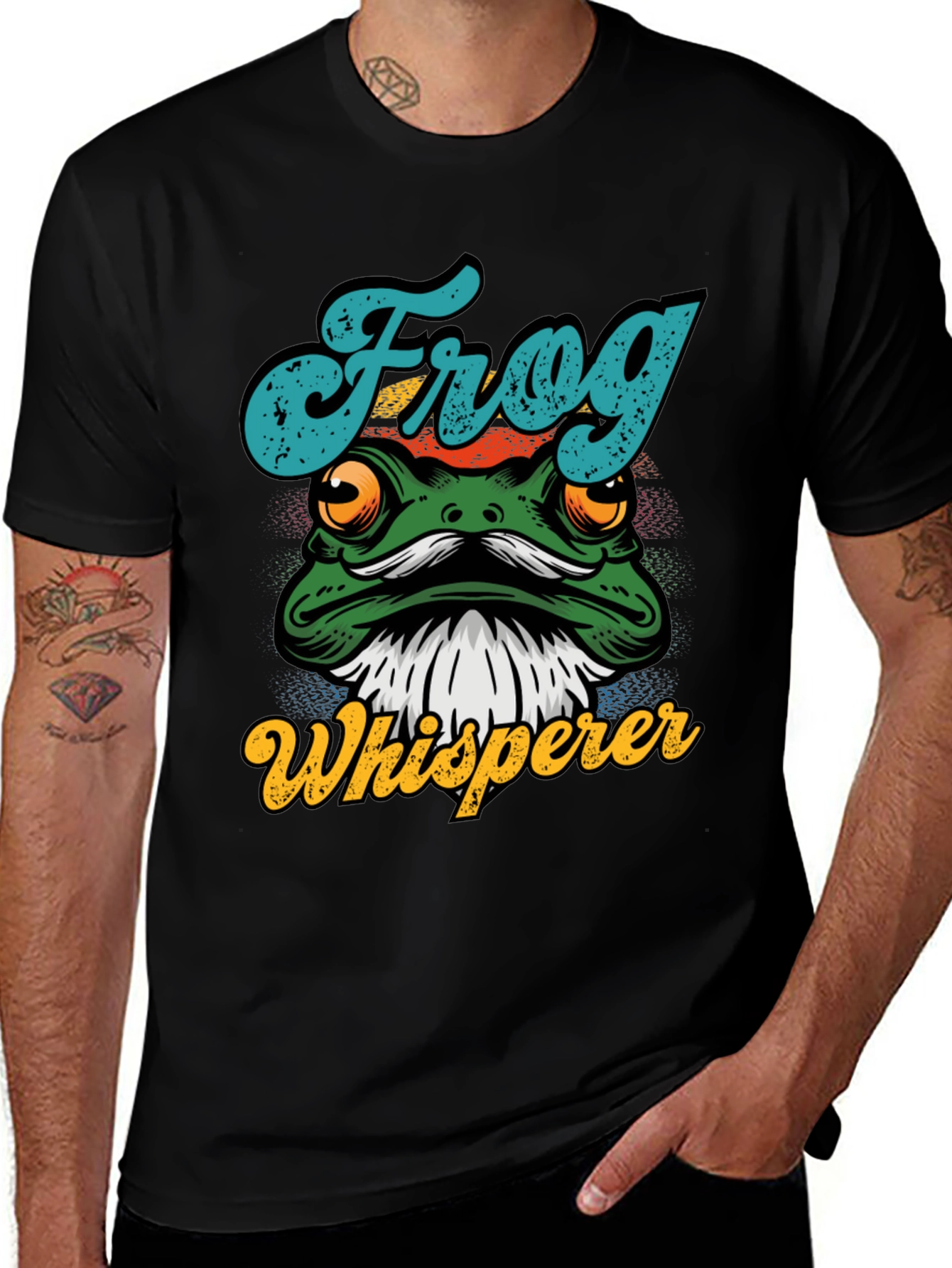 Variant 28 of Frog Whisperer Graphic T-Shirt -  Unique Gift