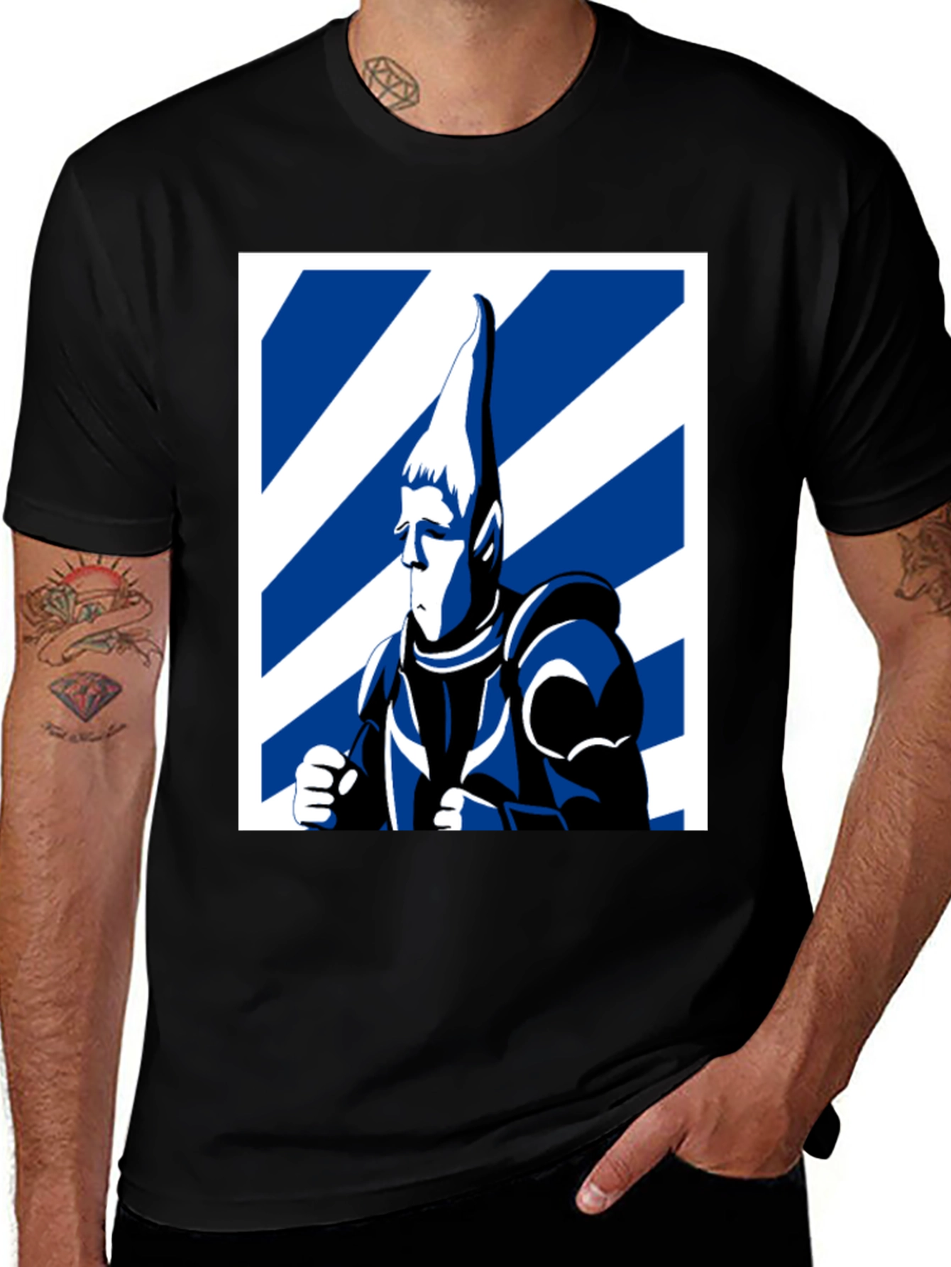 Variant 29 of Sci-Fi Warrior T-Shirt - Bold Graphic Tee