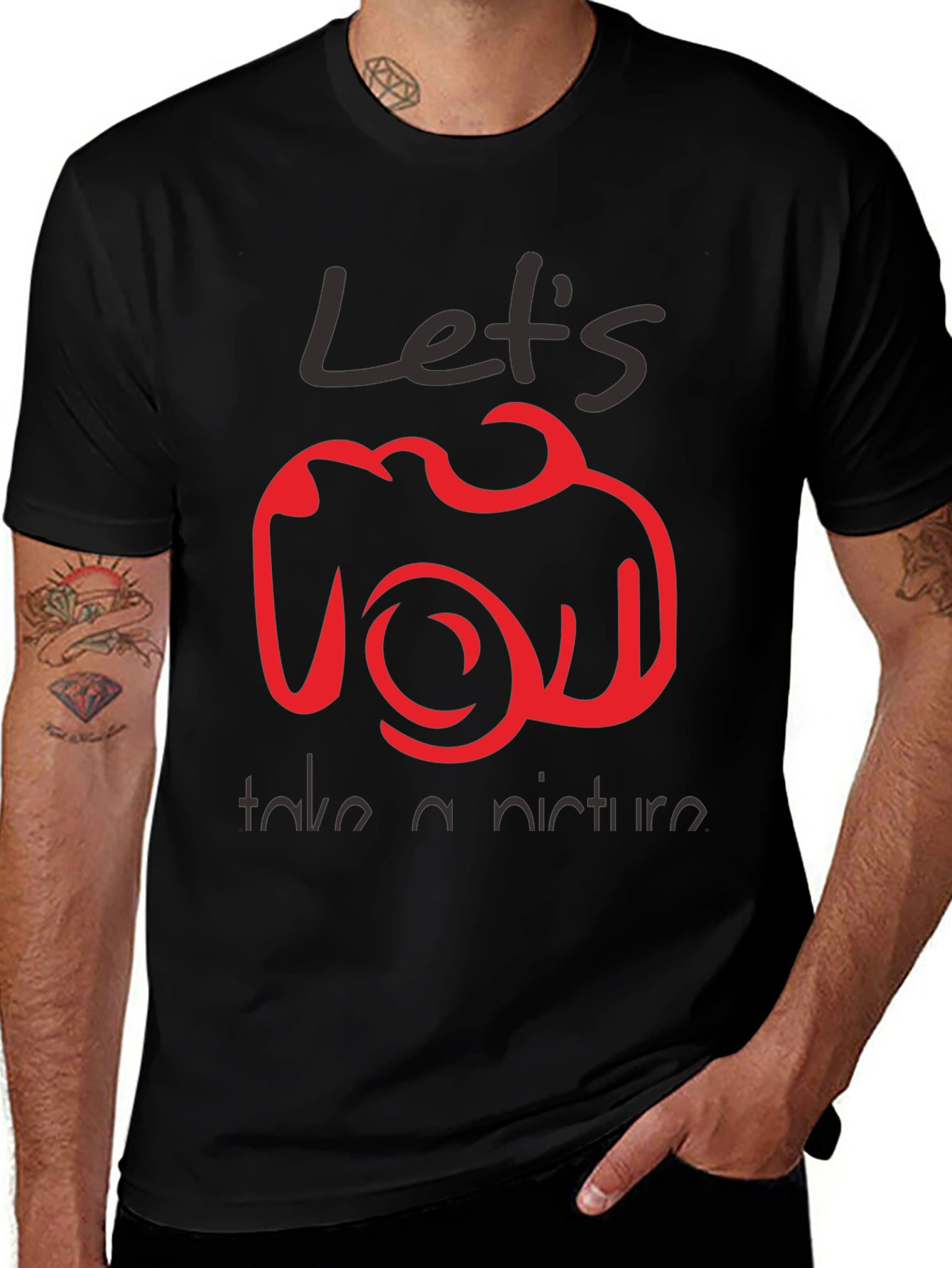 Variant 4 of Let's Take A Picture Graphic Tee