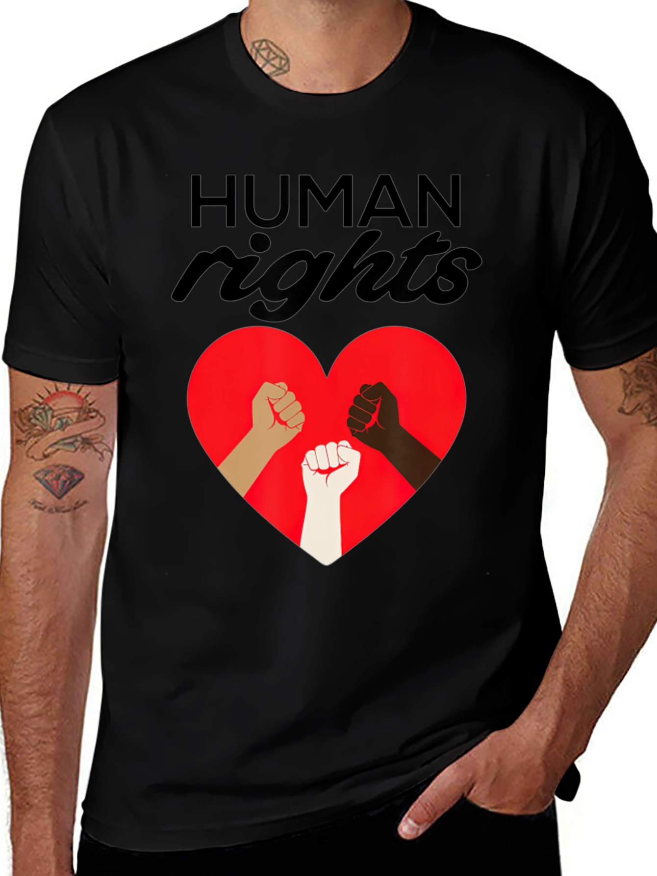 Variant 20 of Human Rights Graphic Tee - Equality T-Shirt