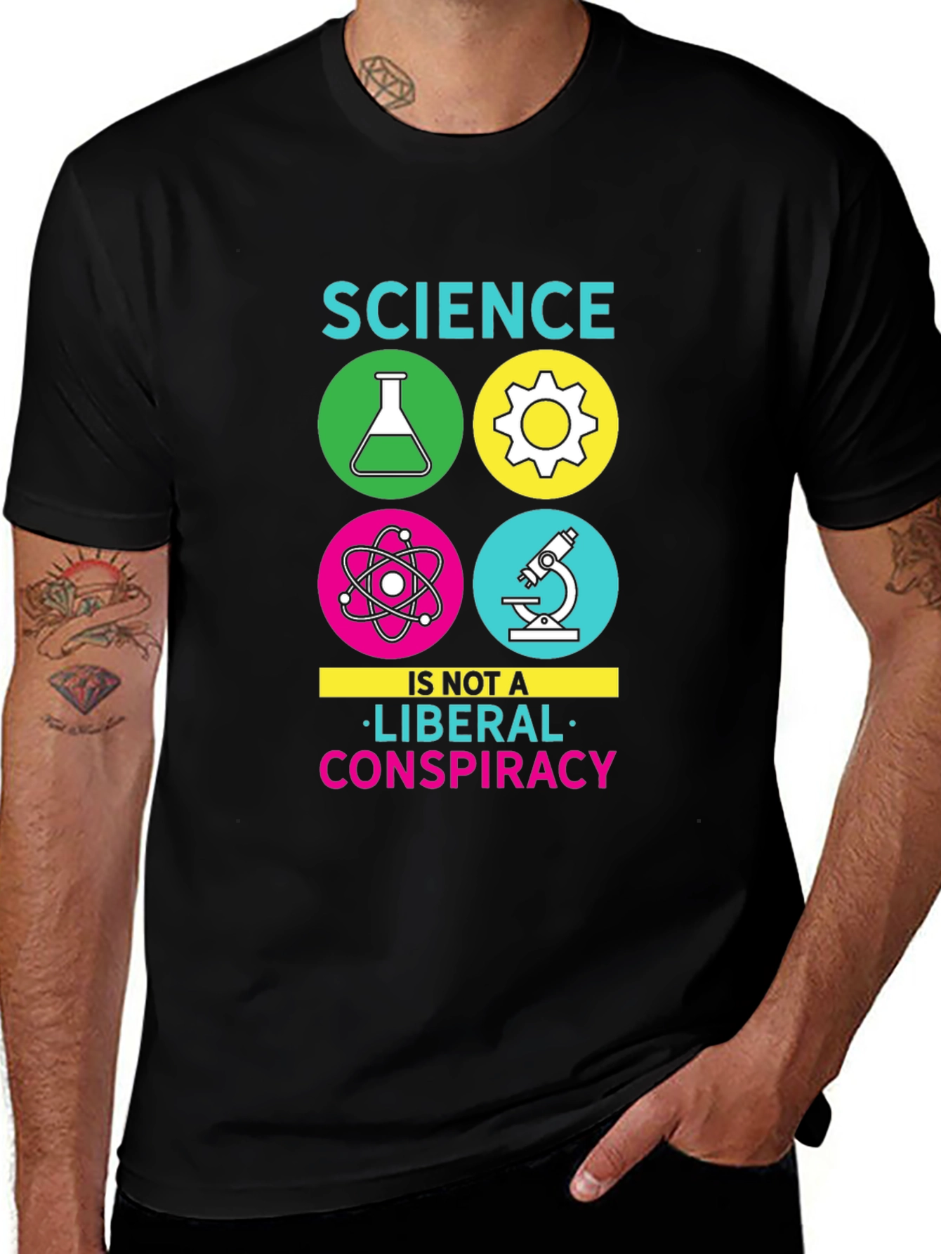 Science Conspiracy T-Shirt: Funny Science Tee