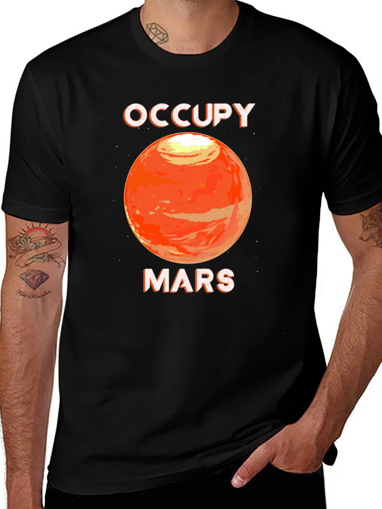 Occupy Mars T-Shirt - Outer Space Tee