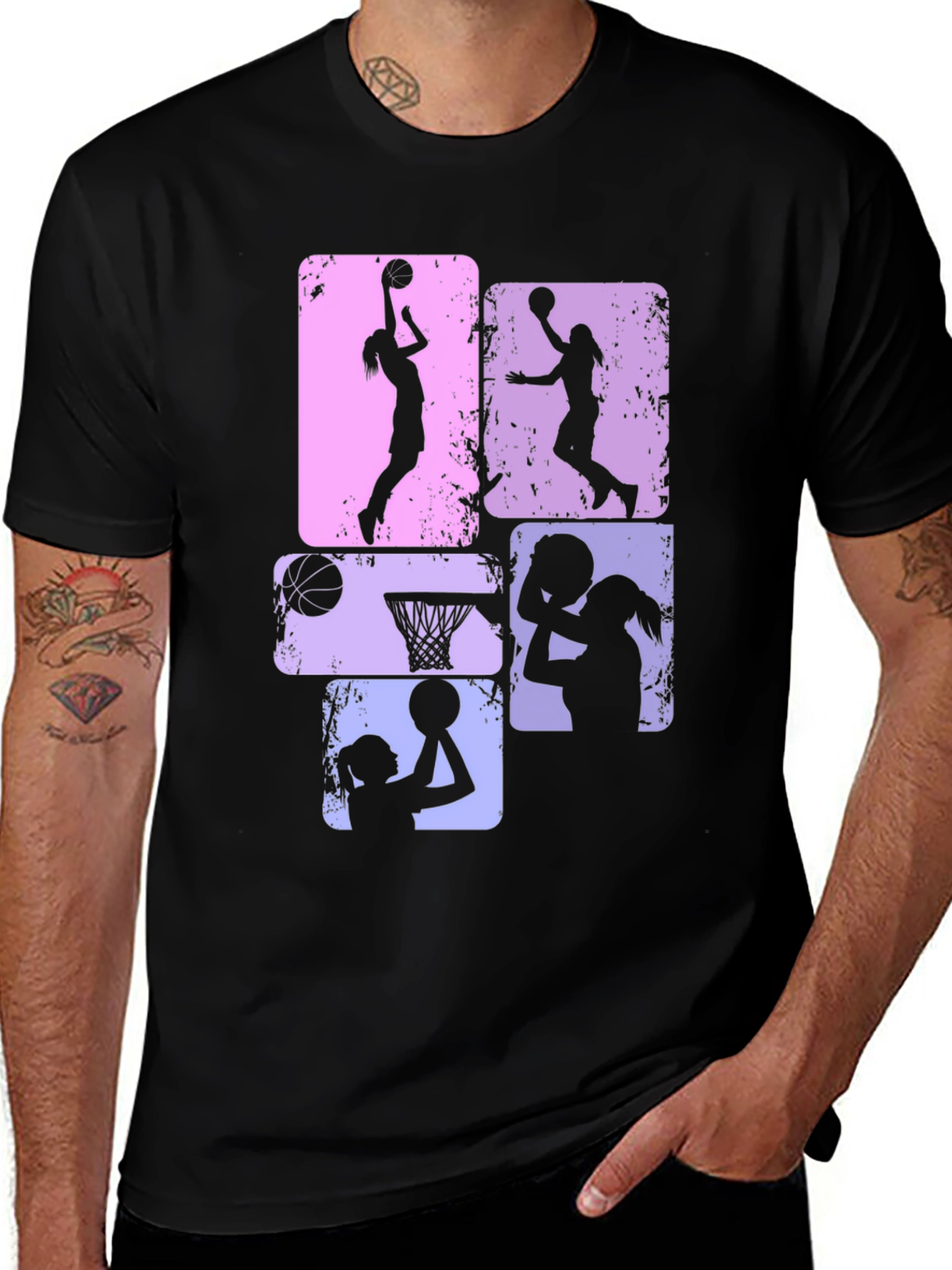 Variant 17 of Women's Basketball Graphic Tee